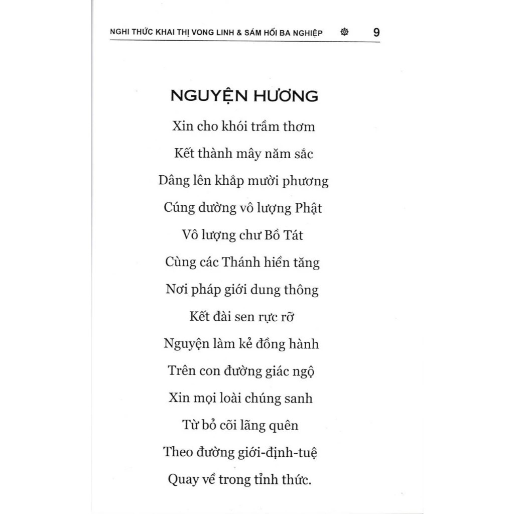 nghi thức khai thị vong linh và sám hối ba nghiệp - Ảnh 8