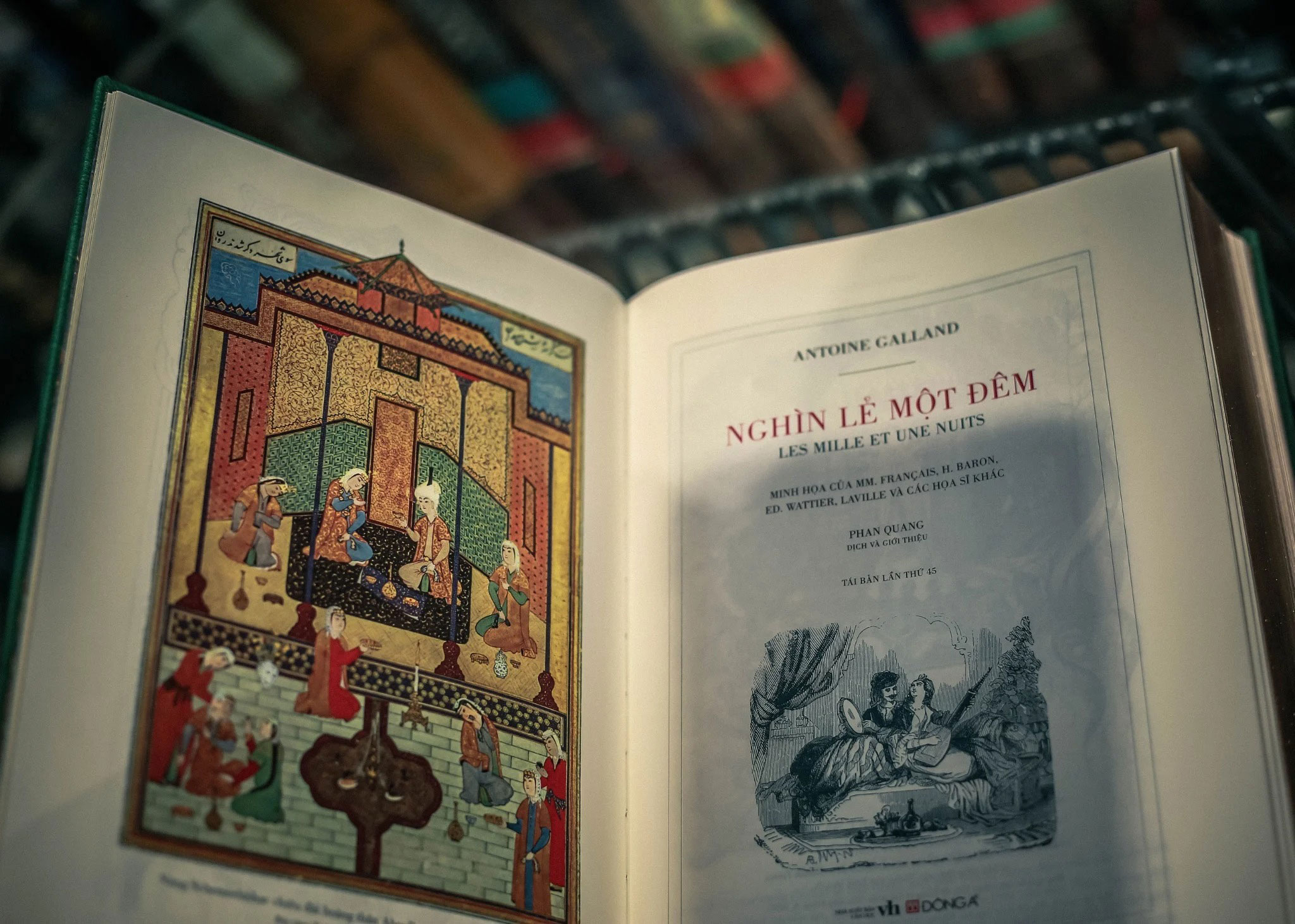 nghìn lẻ một đêm - ấn bản giới hạn - bìa da - Ảnh 10