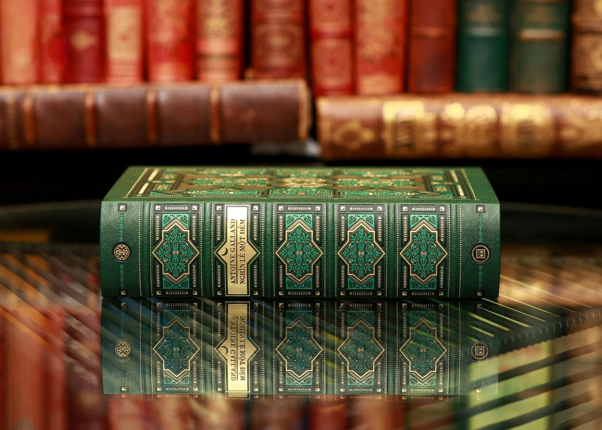 nghìn lẻ một đêm - ấn bản giới hạn - bìa da - Ảnh 11