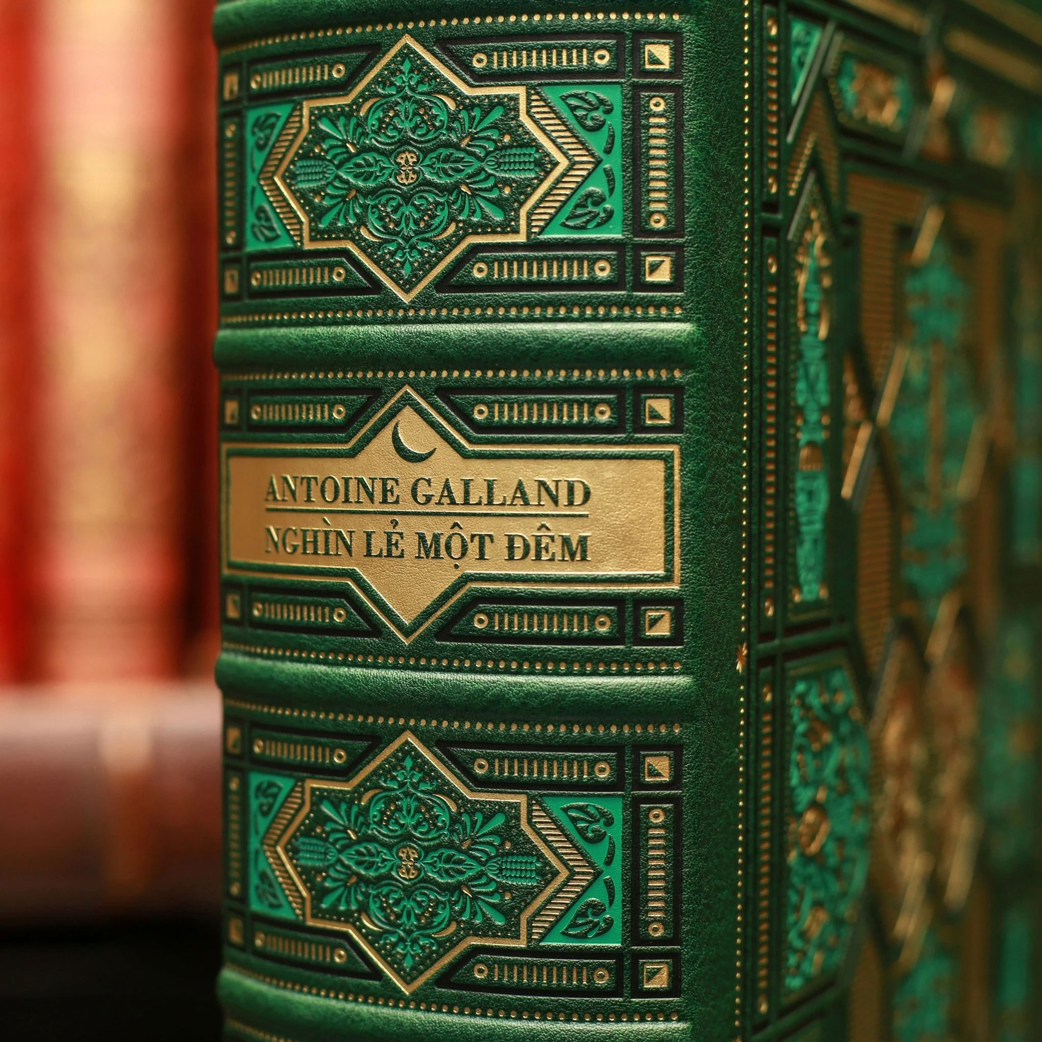 nghìn lẻ một đêm - ấn bản giới hạn - bìa da - Ảnh 4