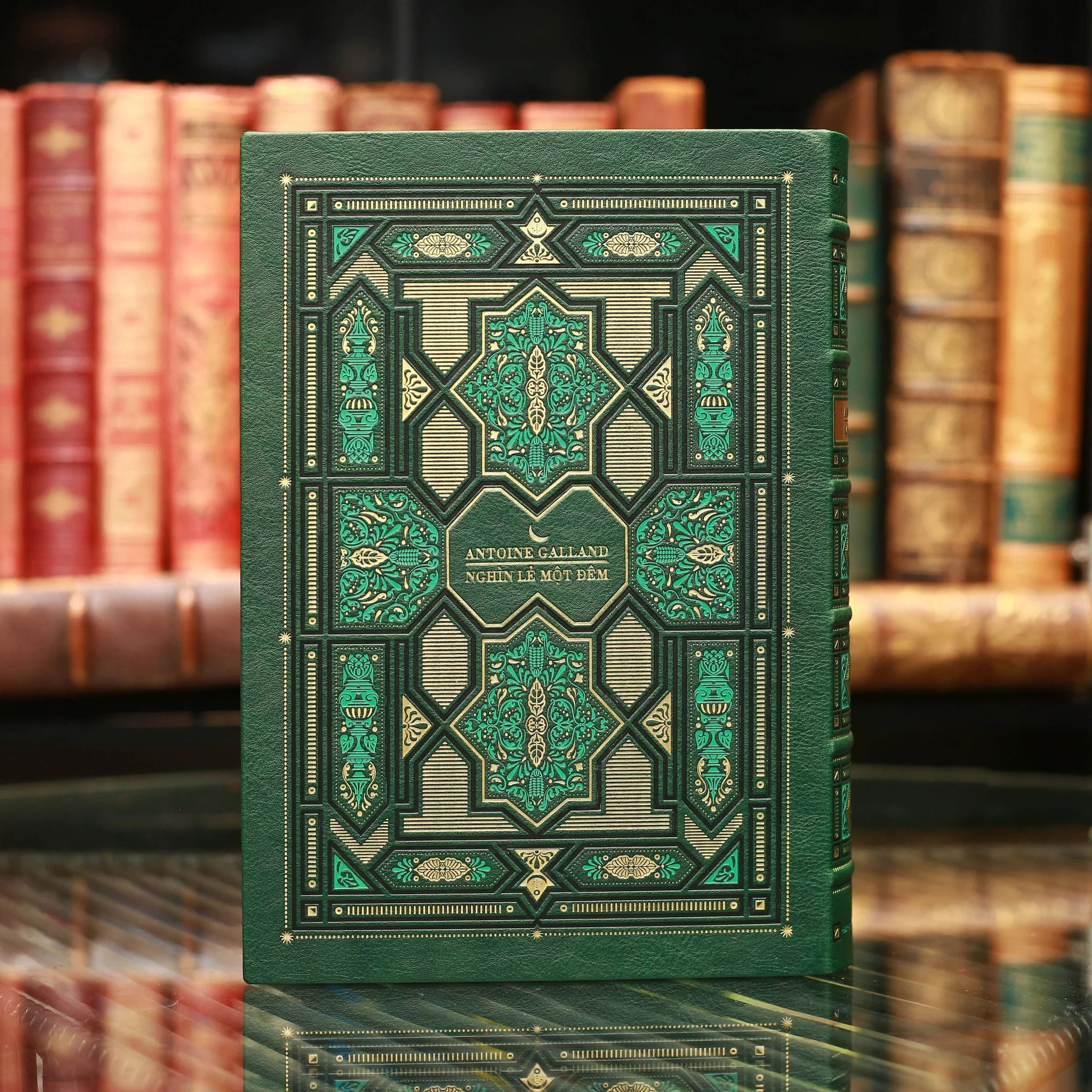 nghìn lẻ một đêm - ấn bản giới hạn - bìa da - Ảnh 7