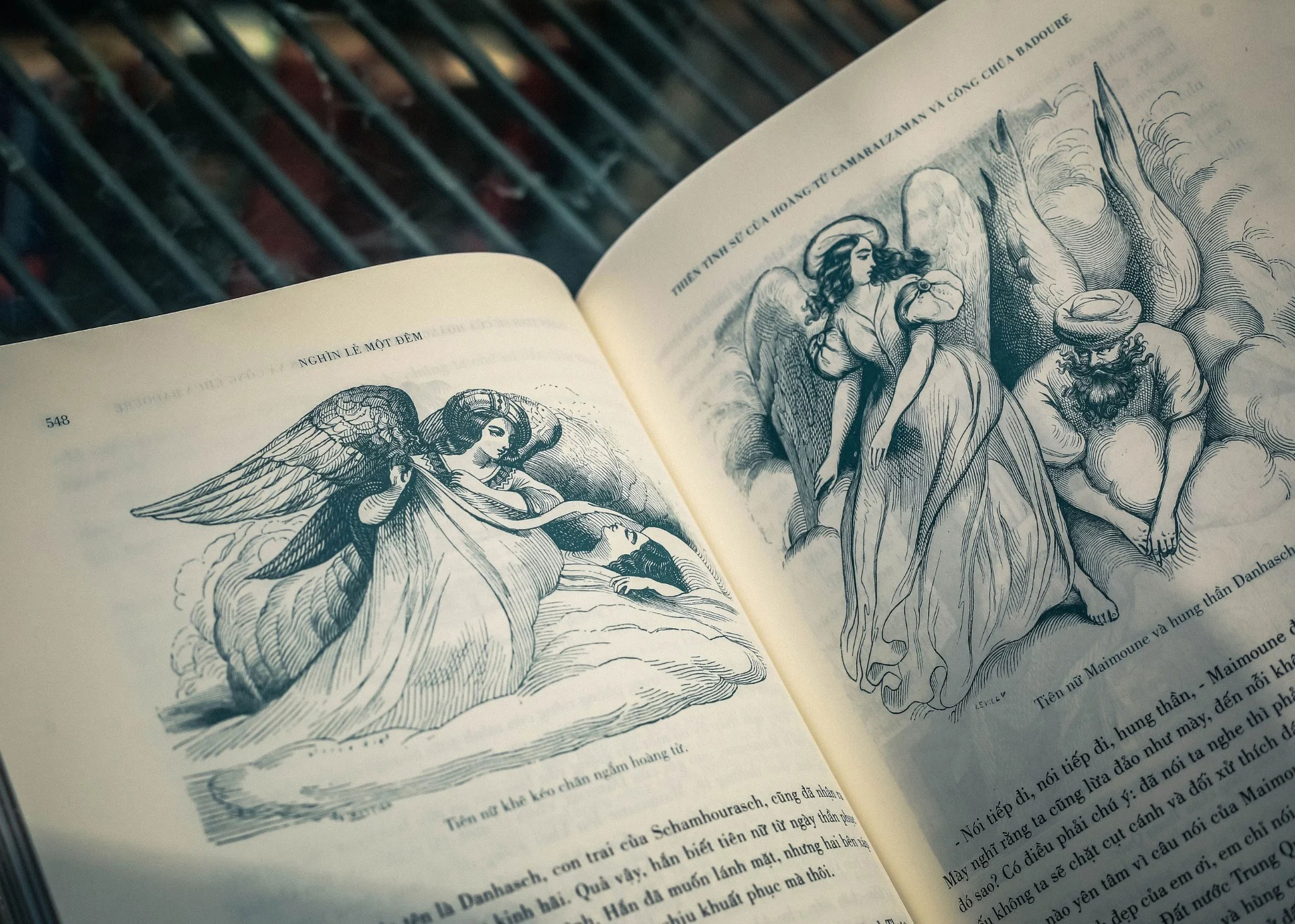 nghìn lẻ một đêm - ấn bản giới hạn - bìa da - Ảnh 8