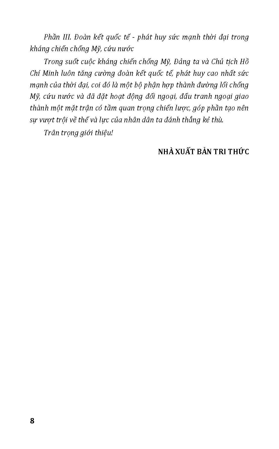 Ngoại Giao Hồ Chí Minh Trong Kháng Chiến Chống Mỹ - Ảnh 7