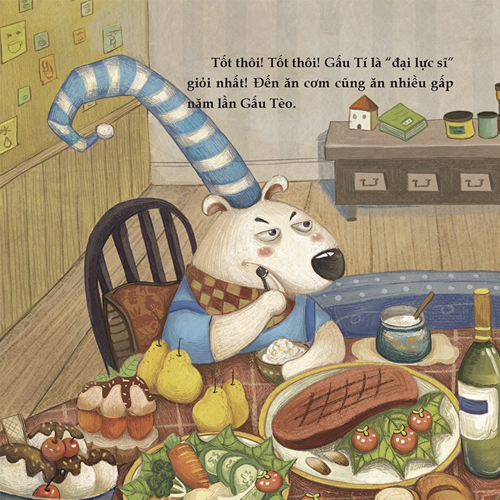 ngôi nhà nhỏ ấm áp - gấu tí và gấu tèo - Ảnh 2