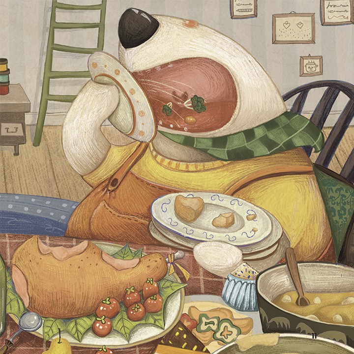 ngôi nhà nhỏ ấm áp - gấu tí và gấu tèo - Ảnh 3