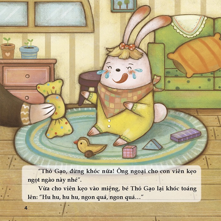 ngôi nhà nhỏ ấm áp - nước mắt của thỏ gạo - Ảnh 2