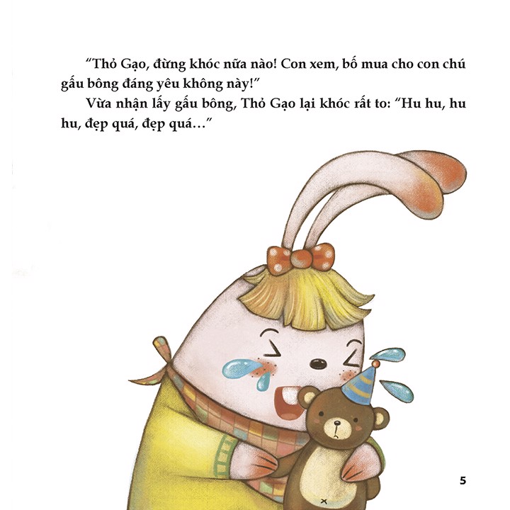 ngôi nhà nhỏ ấm áp - nước mắt của thỏ gạo - Ảnh 5