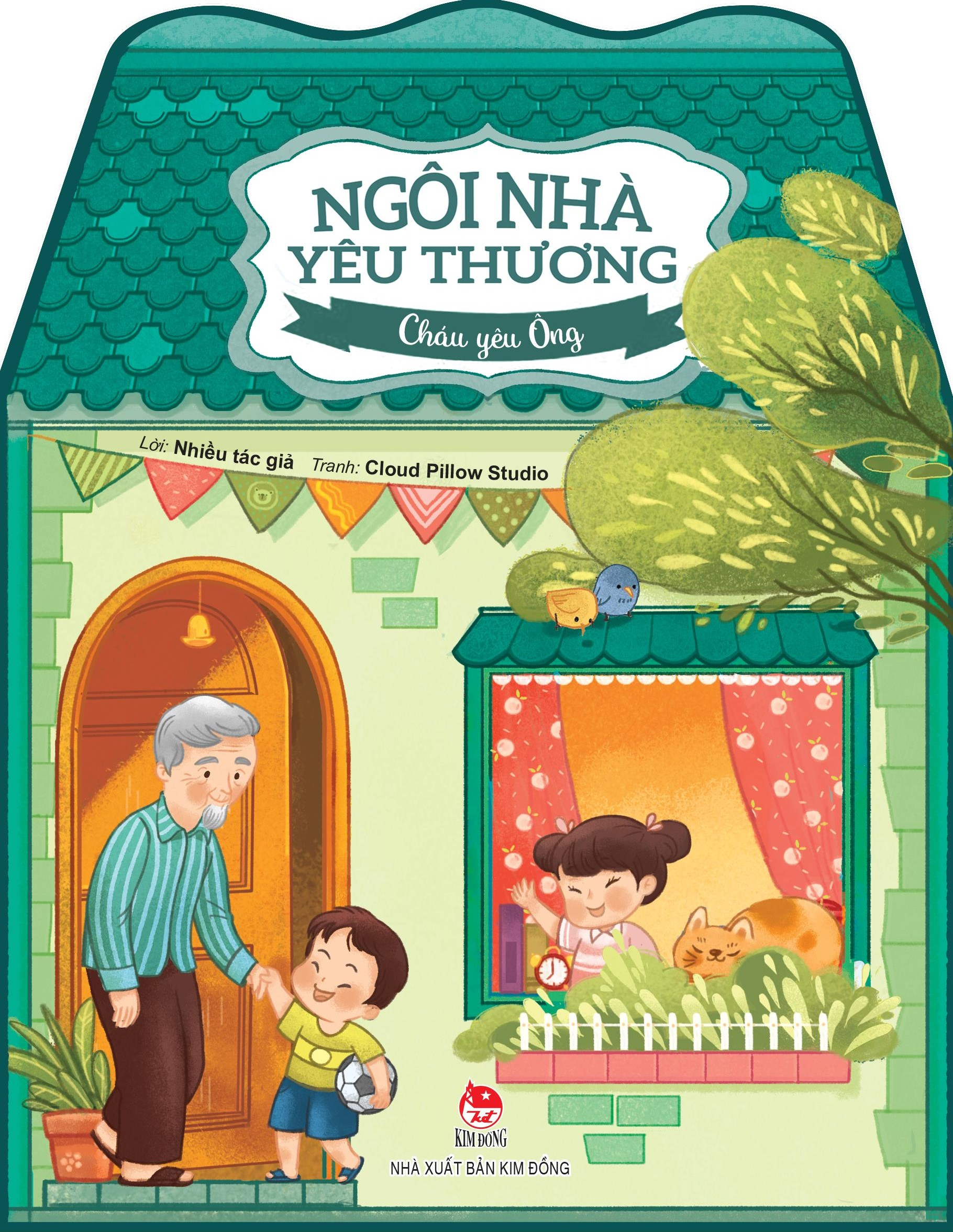 ngôi nhà yêu thương - cháu yêu ông (tái bản 2024) - Ảnh 2