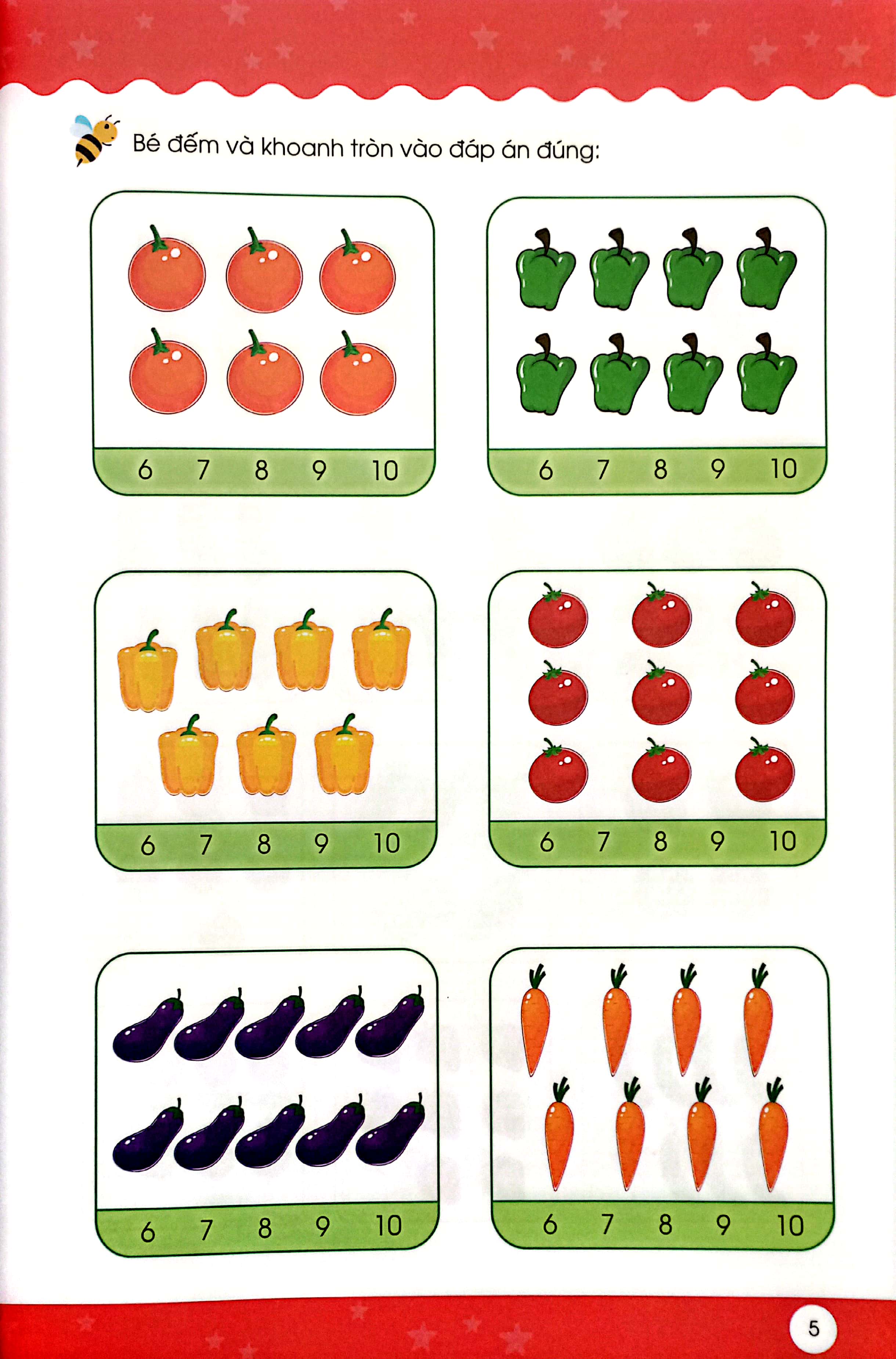ngôi sao toán học nhí - toán tư duy giúp con giỏi toán (dành cho trẻ 5-7 tuổi) (tái bản 2024) - Ảnh 6