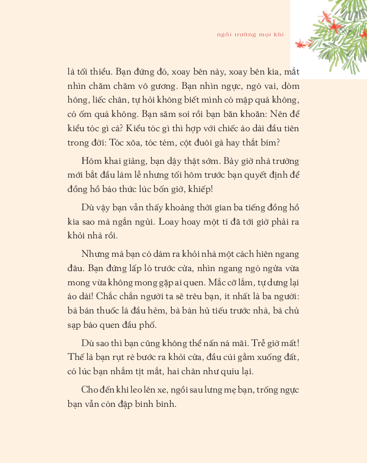 ngôi trường mọi khi - bìa cứng - phiên bản màu đặc biệt có minh họa - Ảnh 5
