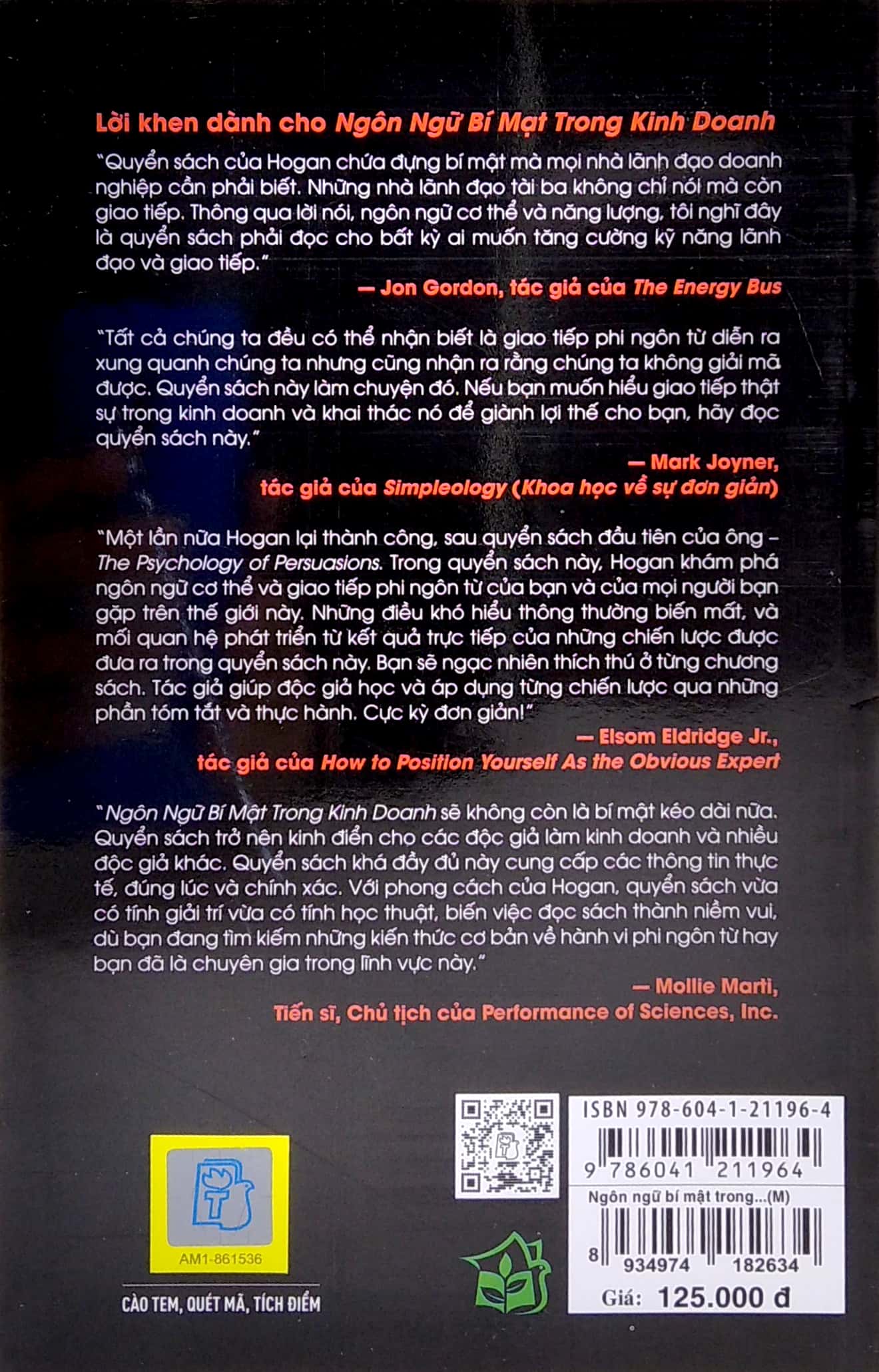ngôn ngữ bí mật trong kinh doanh (tái bản) - Ảnh 6