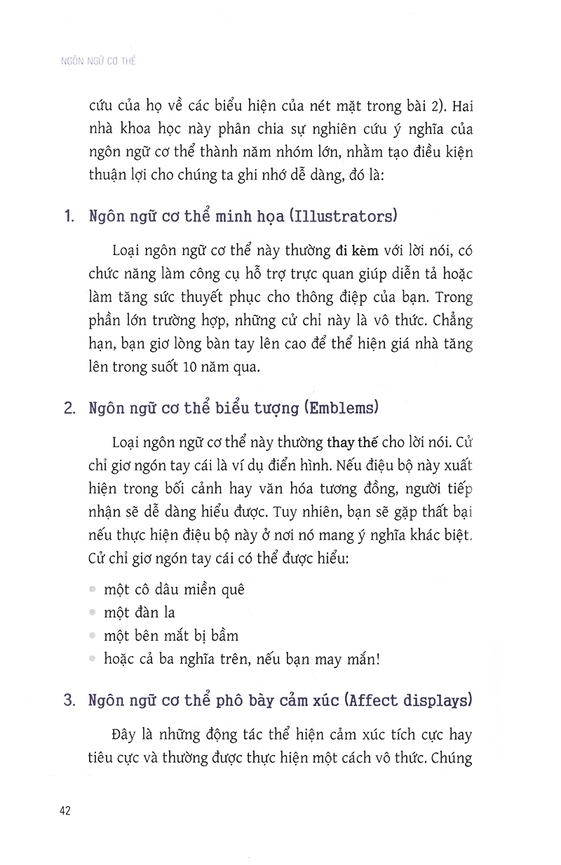 ngôn ngữ cơ thể - 7 bài học đơn giản để làm chủ ngôn ngữ không lời (tái bản) - Ảnh 13