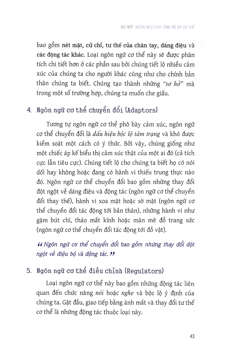 ngôn ngữ cơ thể - 7 bài học đơn giản để làm chủ ngôn ngữ không lời (tái bản) - Ảnh 14
