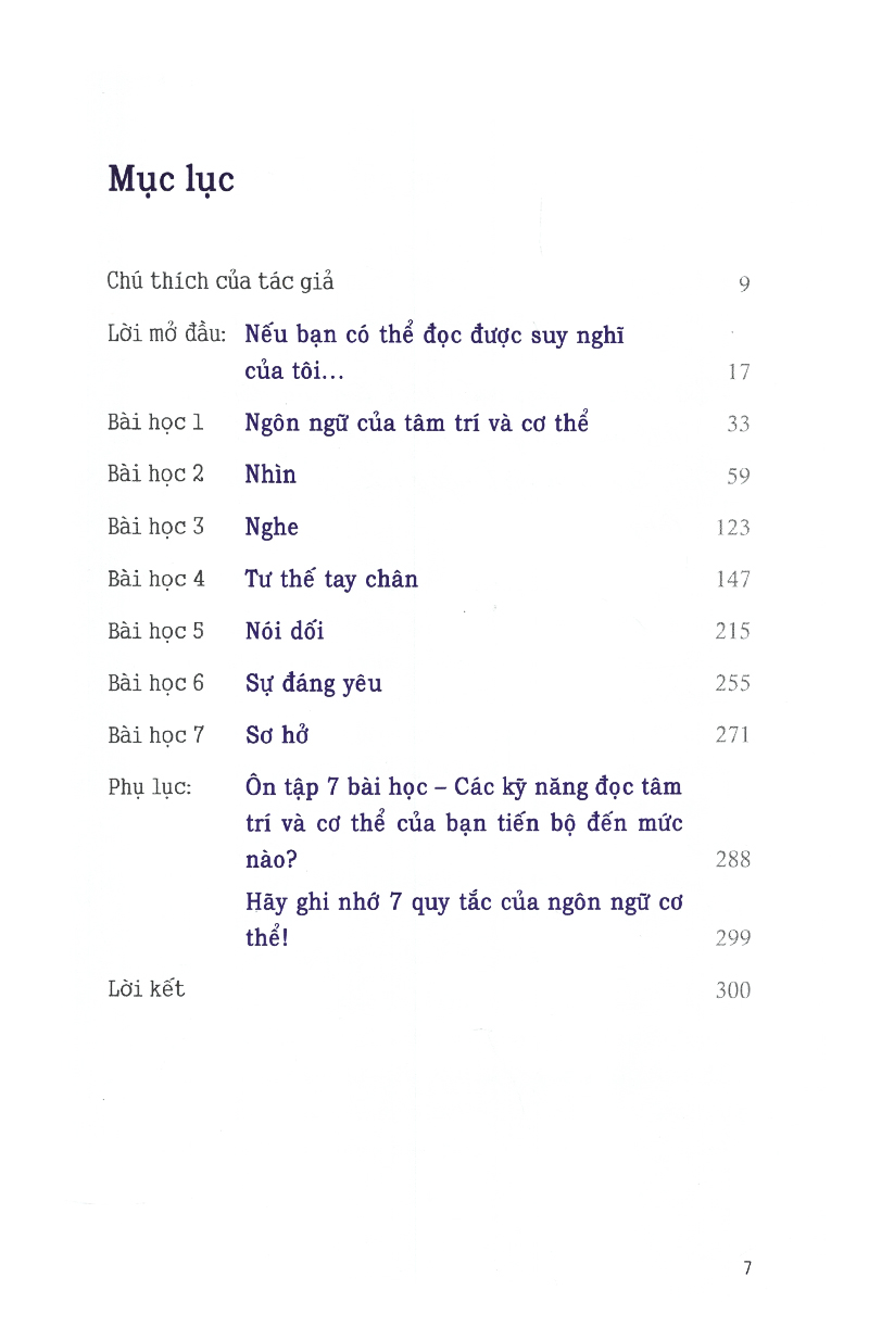 ngôn ngữ cơ thể - 7 bài học đơn giản để làm chủ ngôn ngữ không lời (tái bản) - Ảnh 3