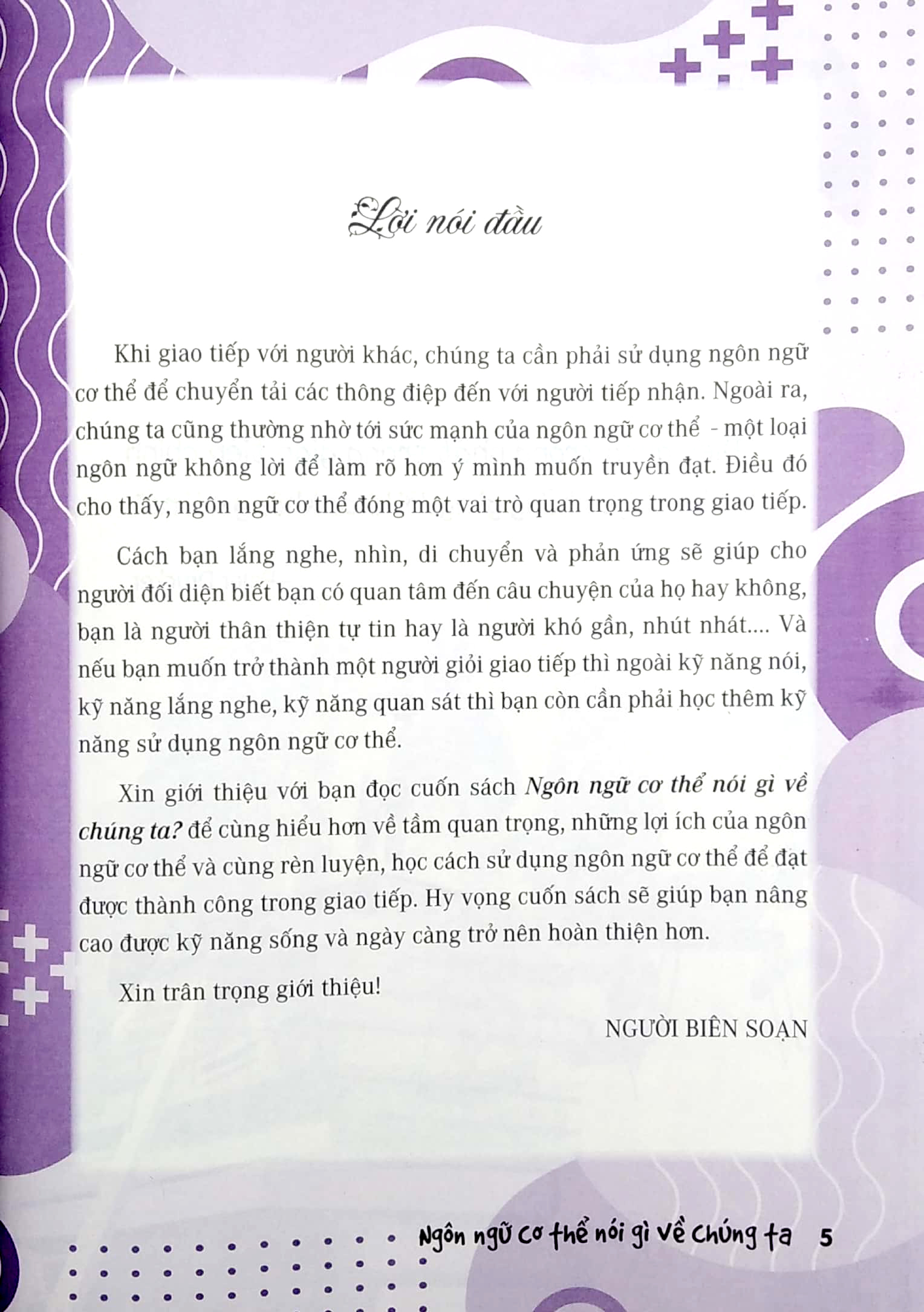 ngôn ngữ cơ thể nói gì về chúng ta? (kỹ năng sử dụng ngôn ngữ cơ thể trong giao tiếp) (dùng cho lứa tuổi học sinh phổ thông) - Ảnh 4