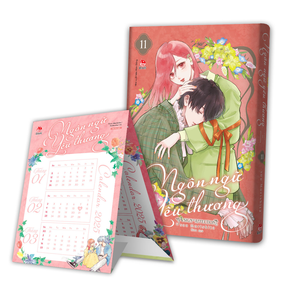 ngôn ngữ yêu thương - a sign of affection - tập 11 - tặng kèm lịch tam giác để bàn - Ảnh 2