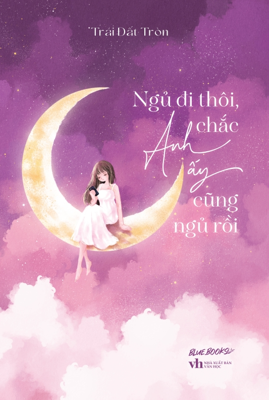 ngủ đi thôi chắc anh ấy cũng ngủ rồi - tặng kèm postcard + card 2 mặt + bookmark - Ảnh 2