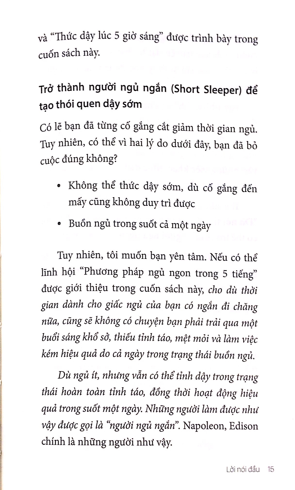 ngủ ít vẫn khỏe - 5 tiếng là đủ sao phải là 8? (tái bản) - Ảnh 10