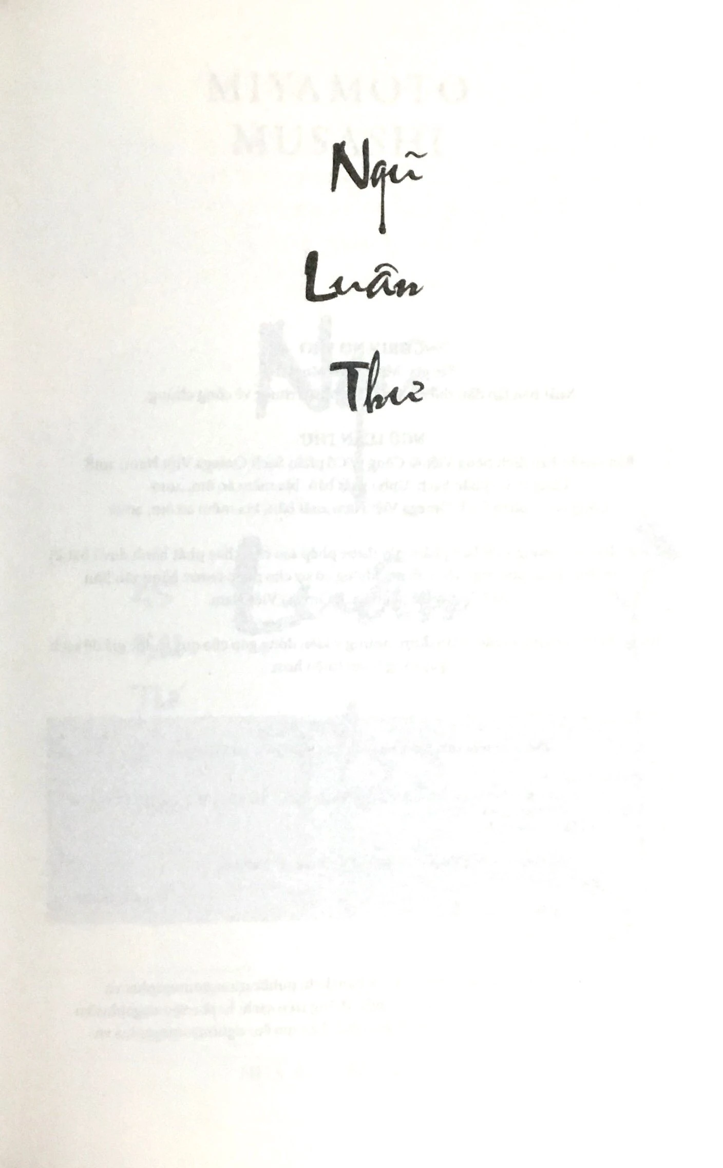 ngũ luân thư (tái bản 2018) - Ảnh 3