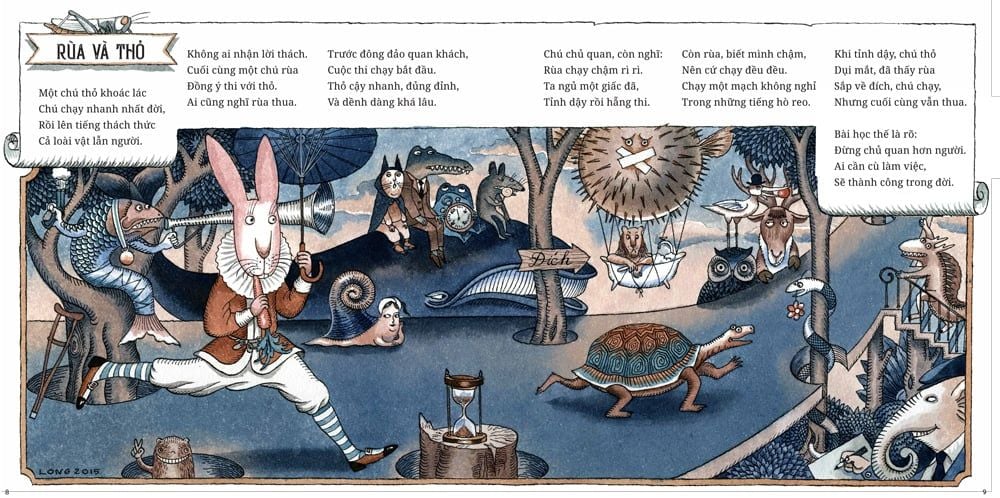 ngụ ngôn ê-dốp bằng thơ (tái bản 2024) - Ảnh 4