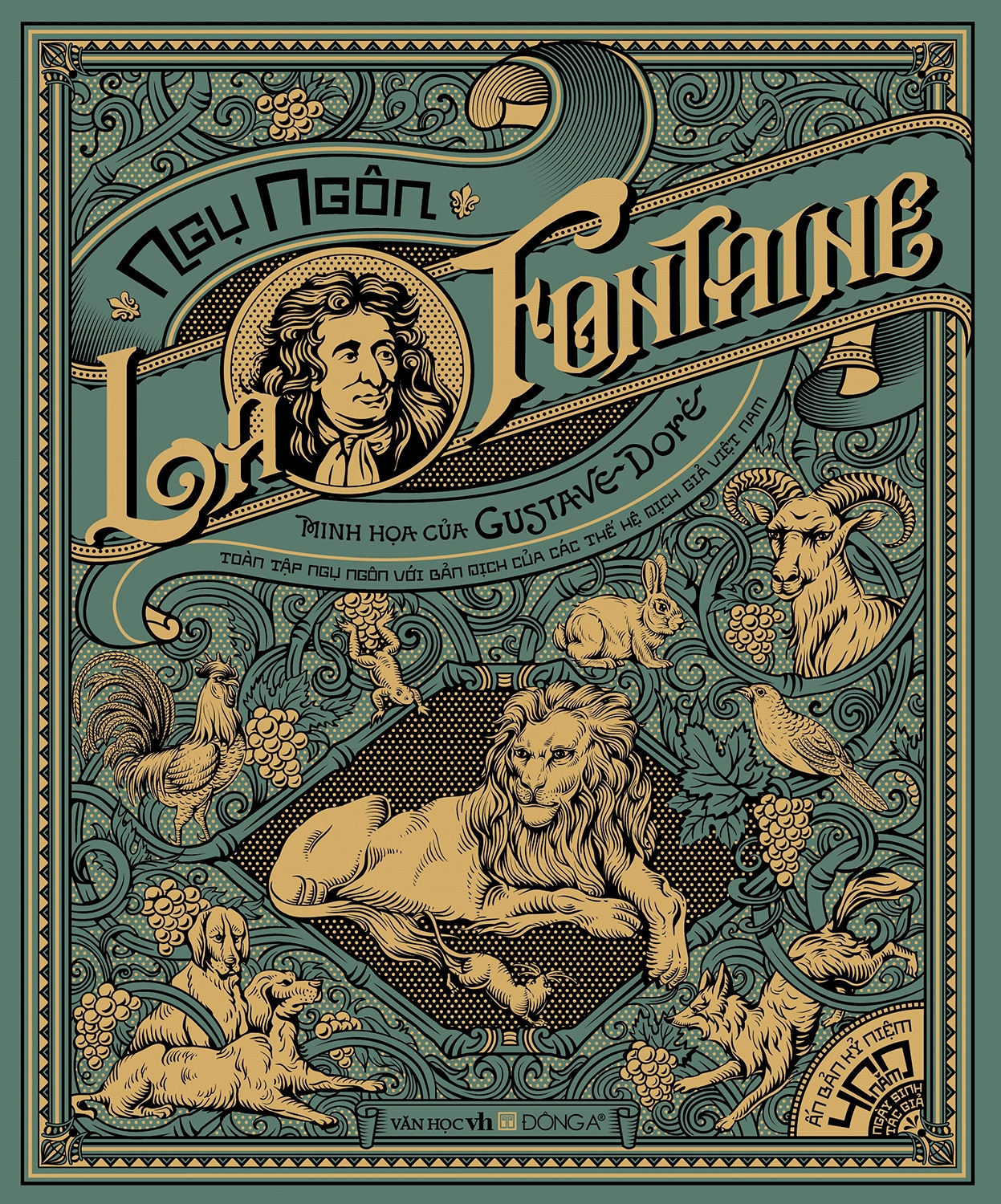 ngụ ngôn la fontaine - toàn tập ngụ ngôn với bản dịch của các thế hệ dịch giả việt nam - Ảnh 2