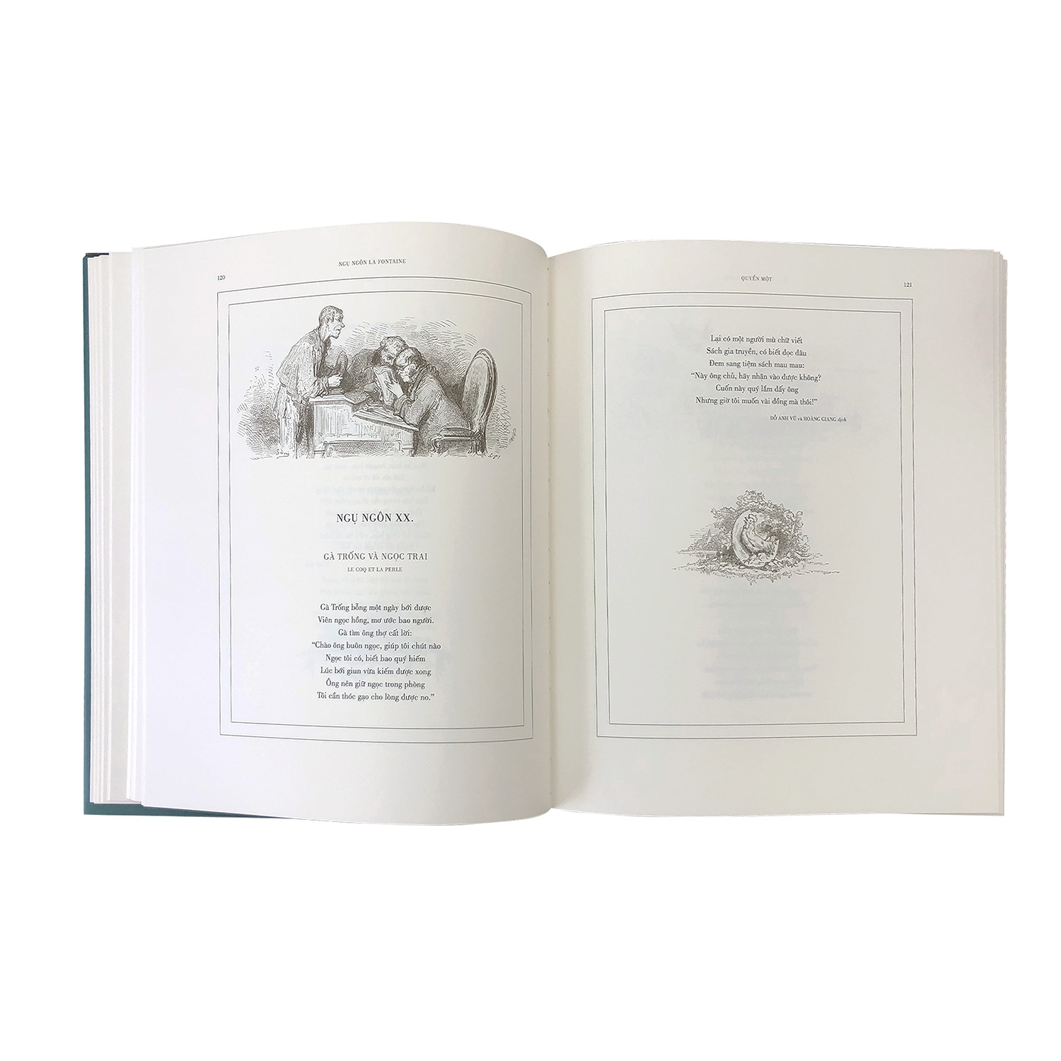 ngụ ngôn la fontaine - toàn tập ngụ ngôn với bản dịch của các thế hệ dịch giả việt nam - Ảnh 5