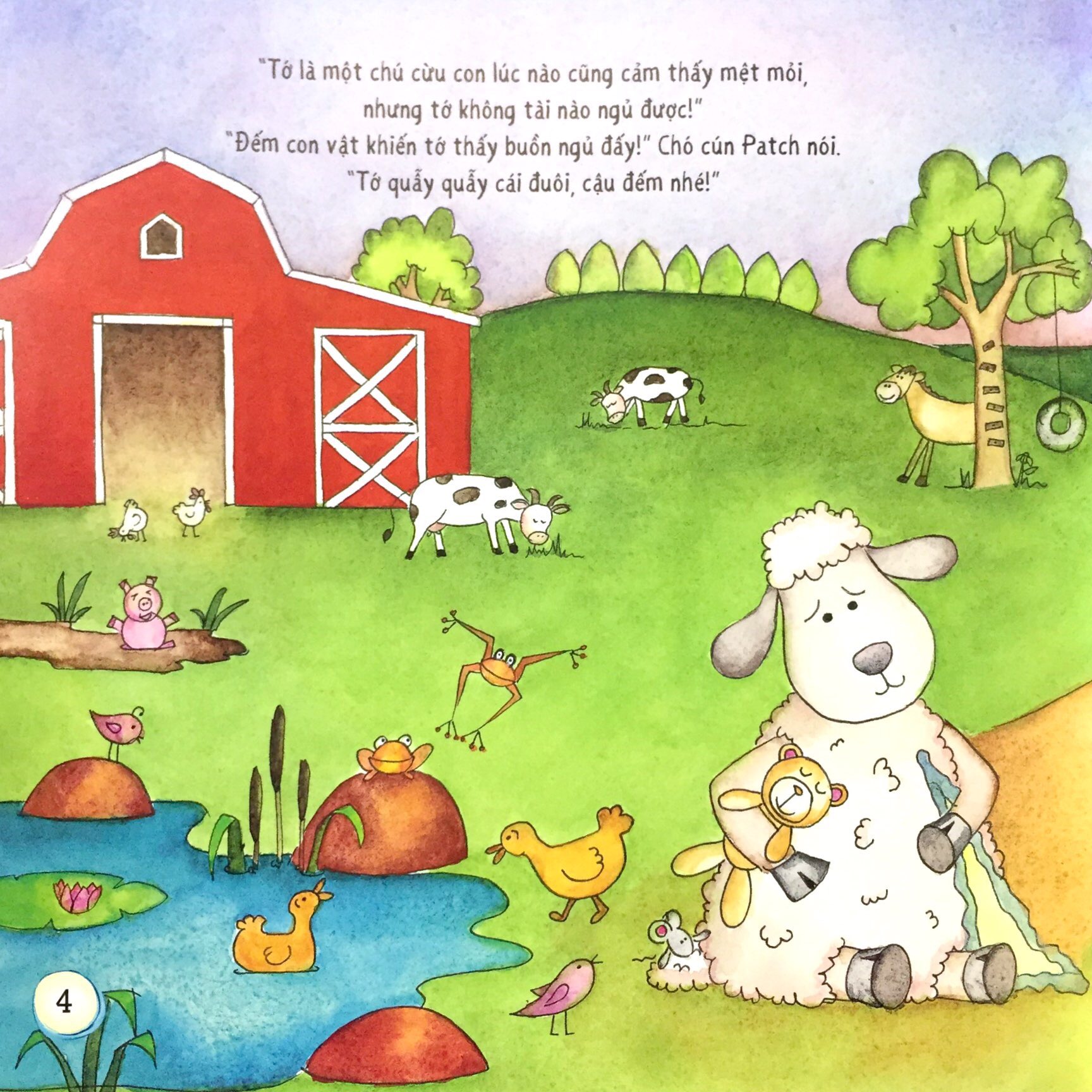 ngủ ngon nào cừu con - bé tập đếm! - Ảnh 2