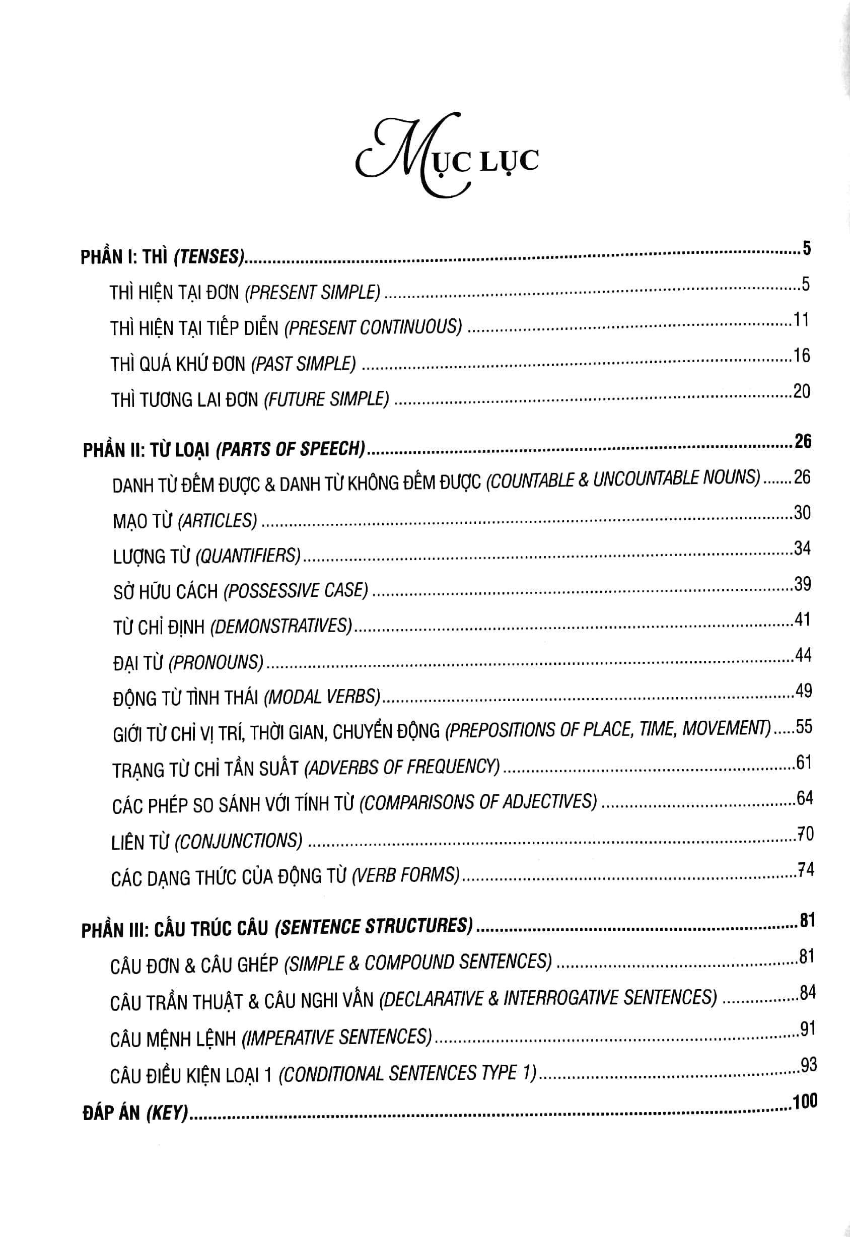 ngữ pháp tiếng anh 6 (theo chương trình khung của bộ giáo dục và đào tạo) - Ảnh 4