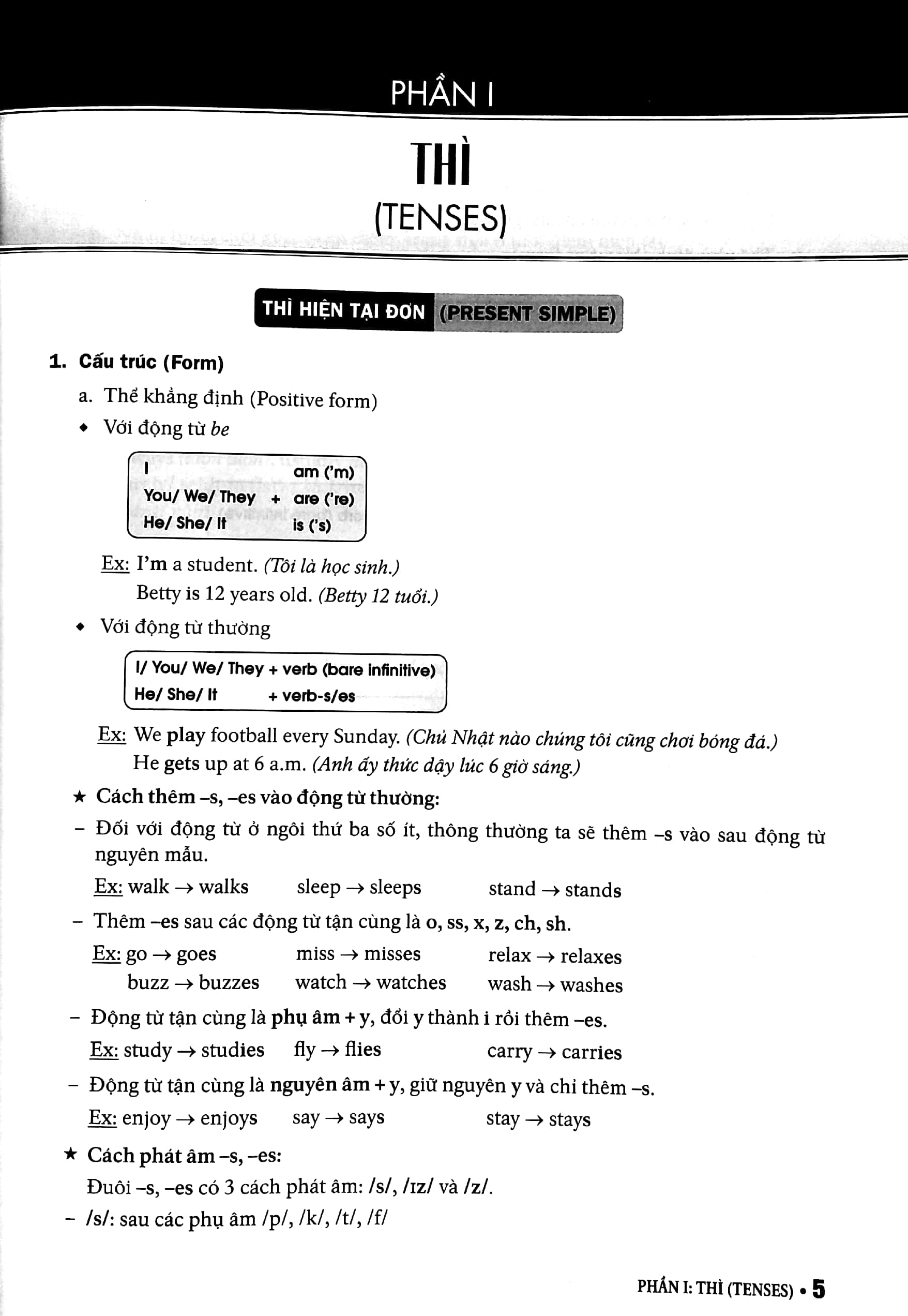 ngữ pháp tiếng anh 6 (theo chương trình khung của bộ giáo dục và đào tạo) - Ảnh 5