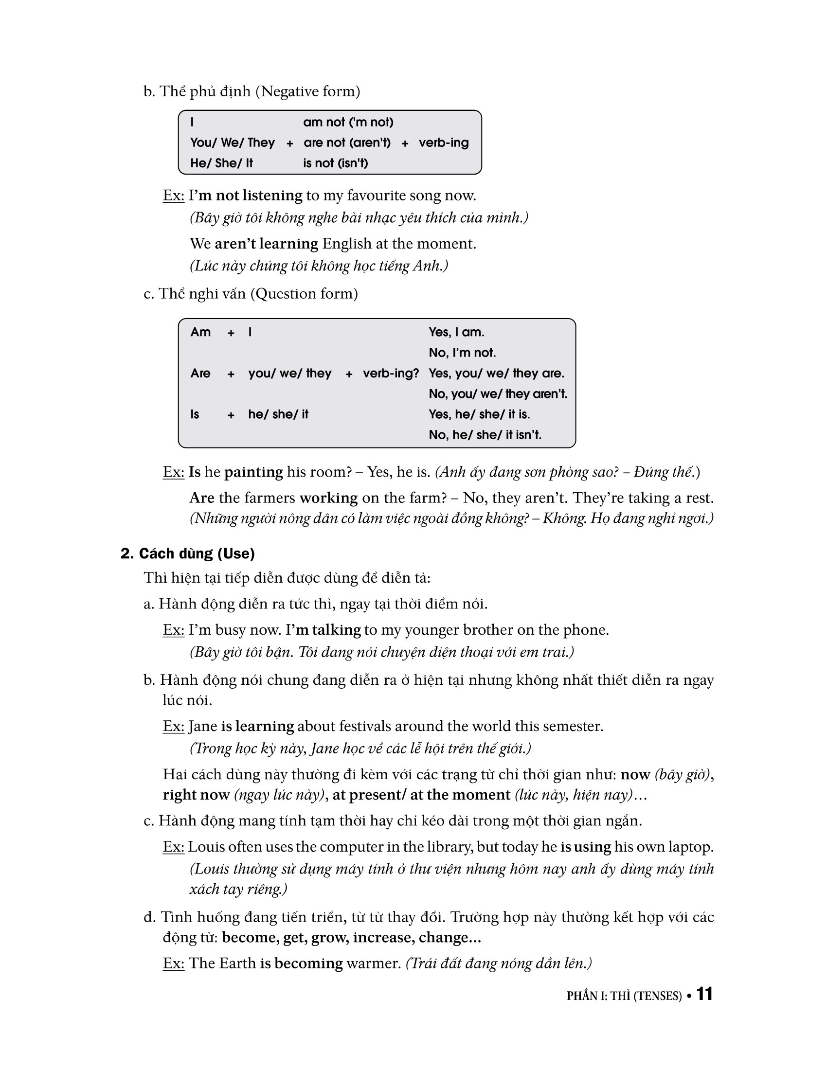 ngữ pháp tiếng anh 7 (theo chương trình khung của bộ giáo dục và đào tạo) - Ảnh 14