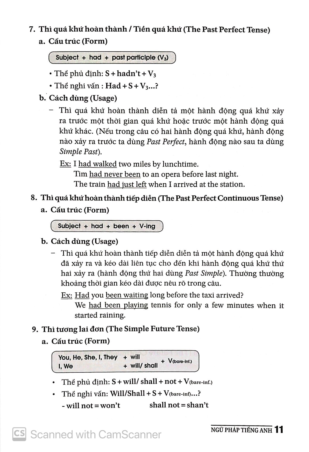 ngữ pháp tiếng anh dành cho học sinh - vở bài tập & đáp án (tái bản) - Ảnh 10