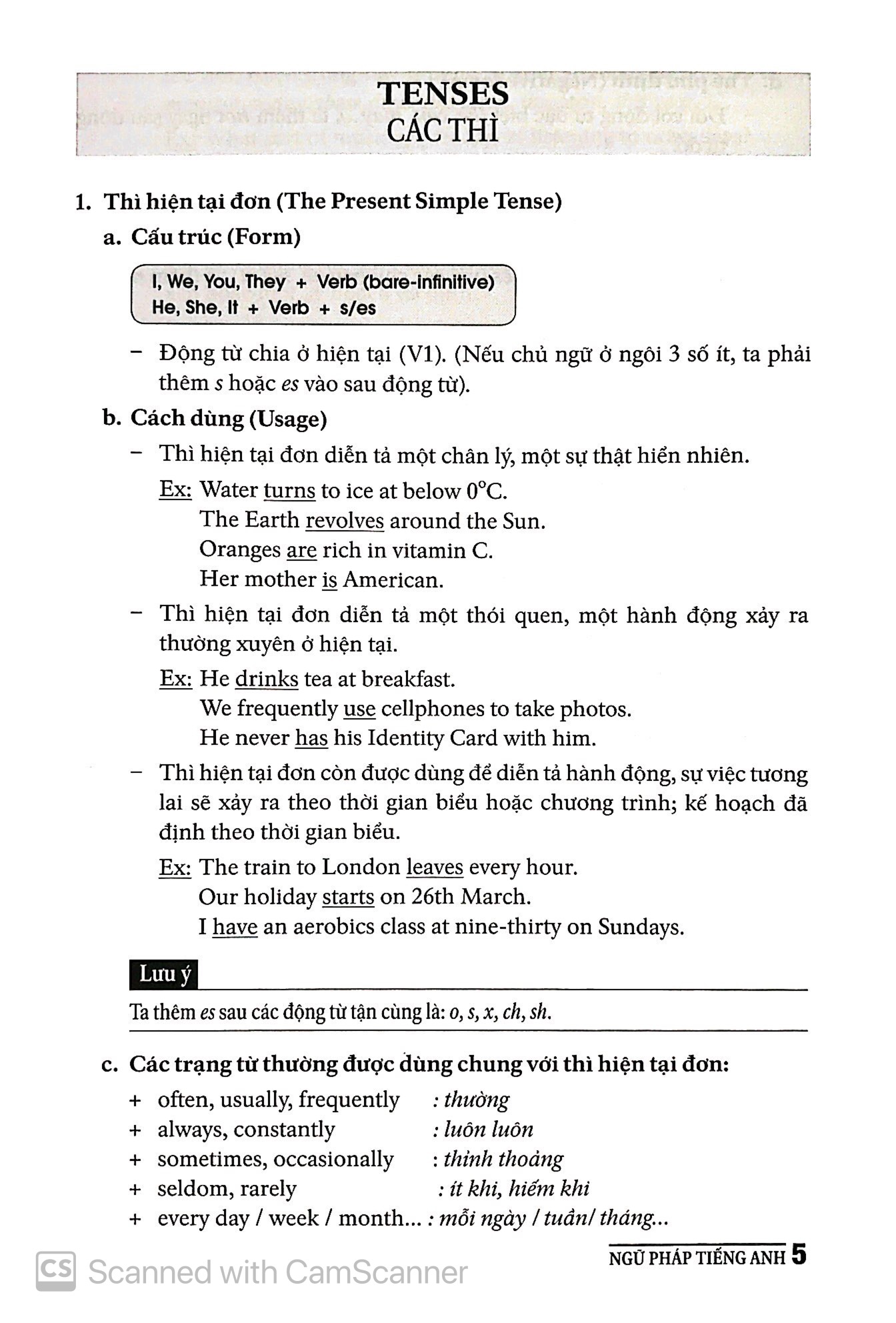 ngữ pháp tiếng anh dành cho học sinh - vở bài tập & đáp án (tái bản) - Ảnh 4