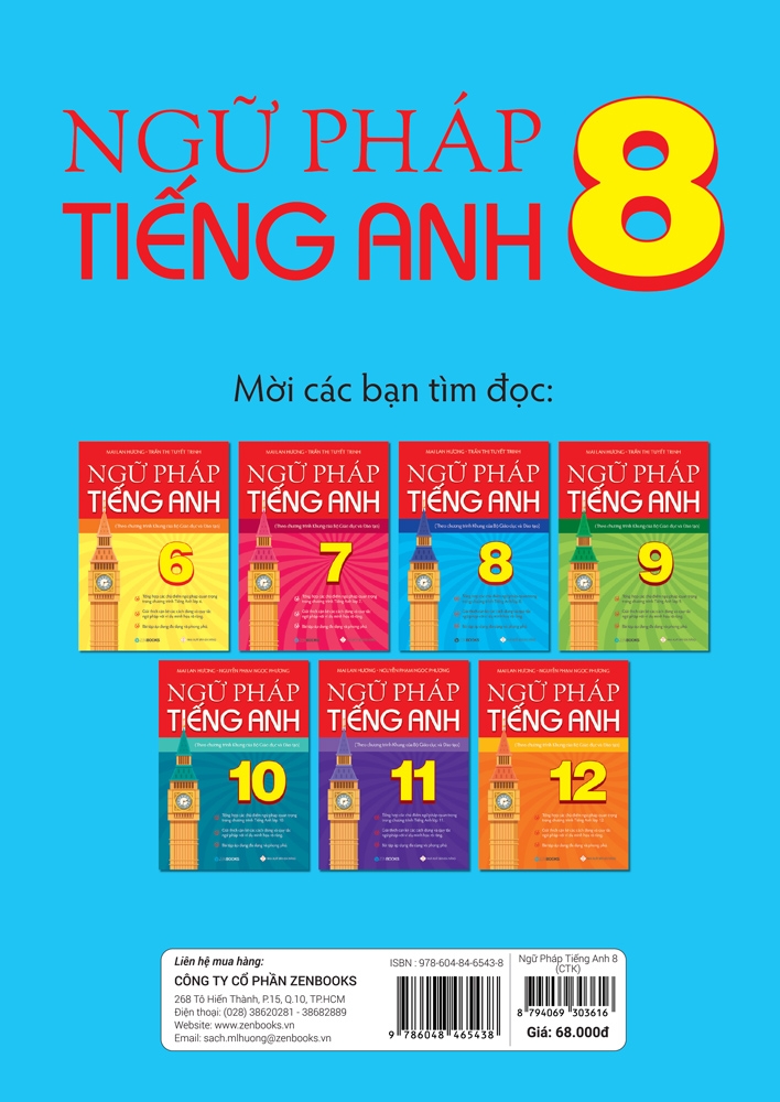 ngữ pháp tiếng anh lớp 8 (theo chương trình khung của bộ giáo dục và đào tạo) - Ảnh 2