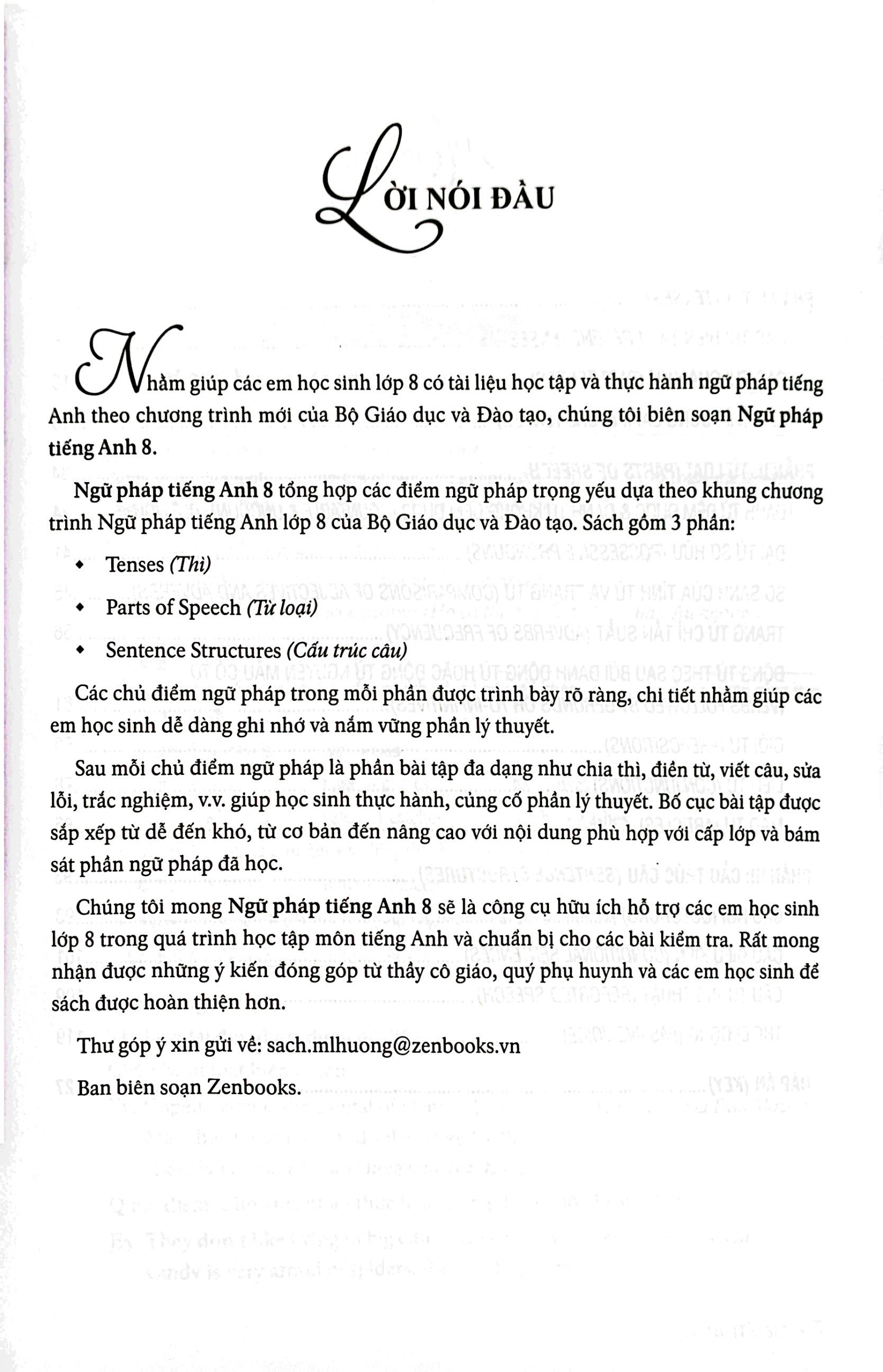 ngữ pháp tiếng anh lớp 8 (theo chương trình khung của bộ giáo dục và đào tạo) - Ảnh 4