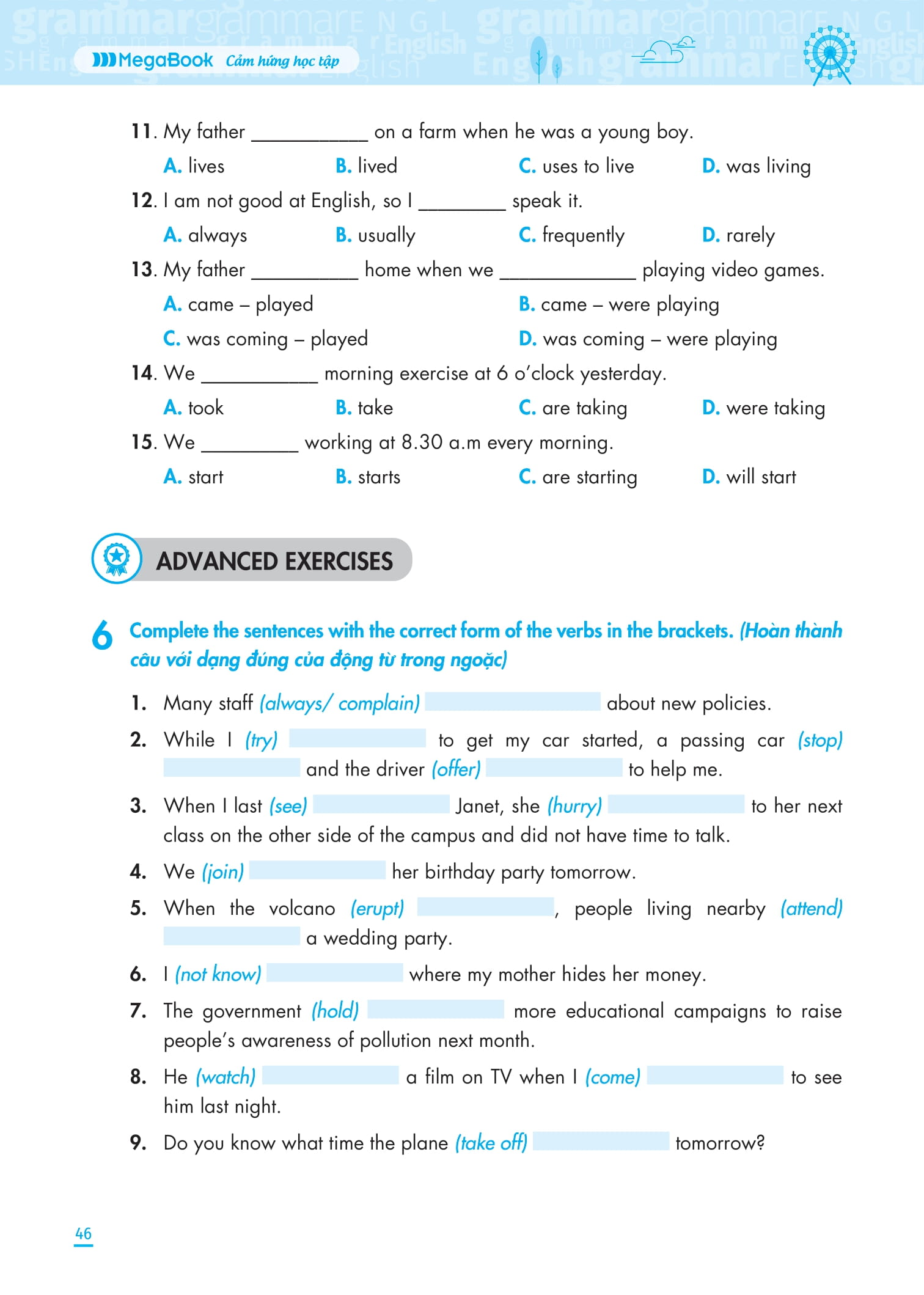 ngữ pháp tiếng anh nâng cao 8 - tập 2 (theo chương trình giáo dục global success) - Ảnh 15