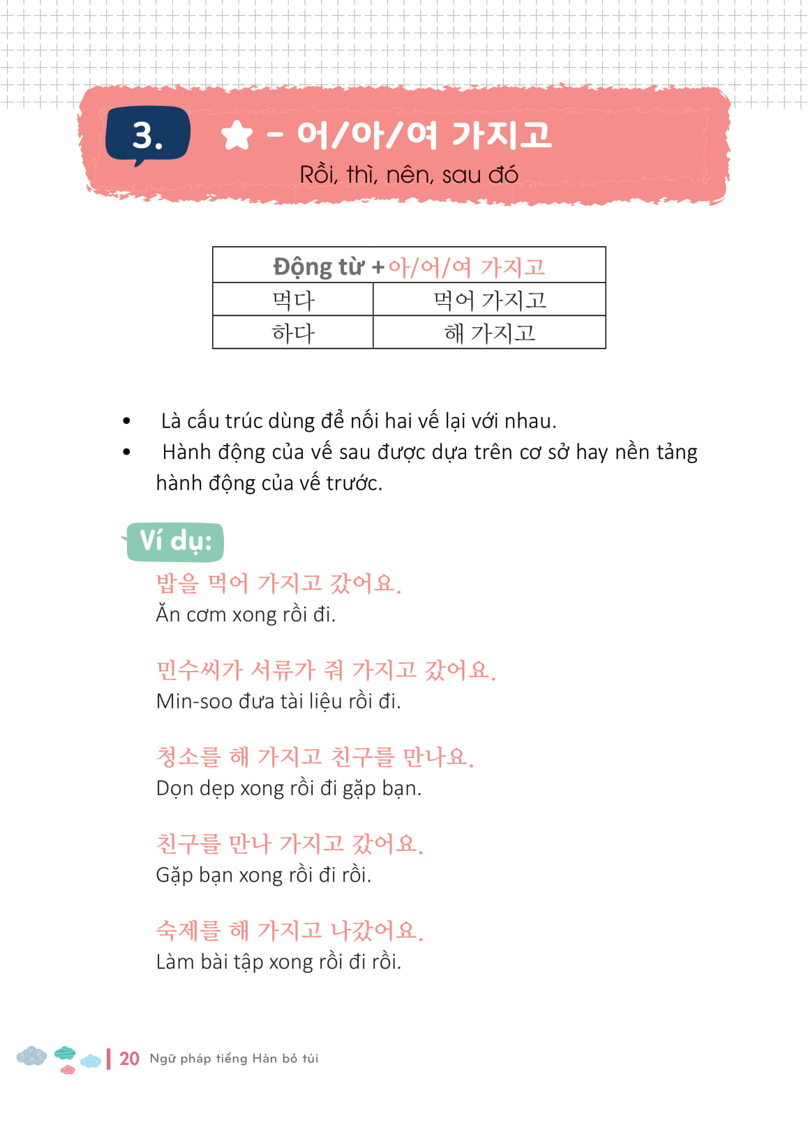 ngữ pháp tiếng hàn bỏ túi - Ảnh 4