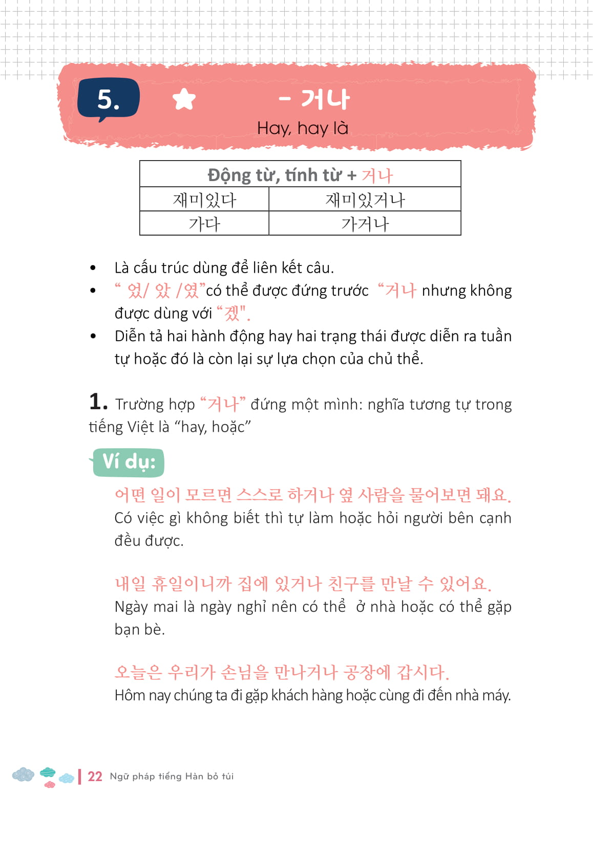 ngữ pháp tiếng hàn bỏ túi - Ảnh 6