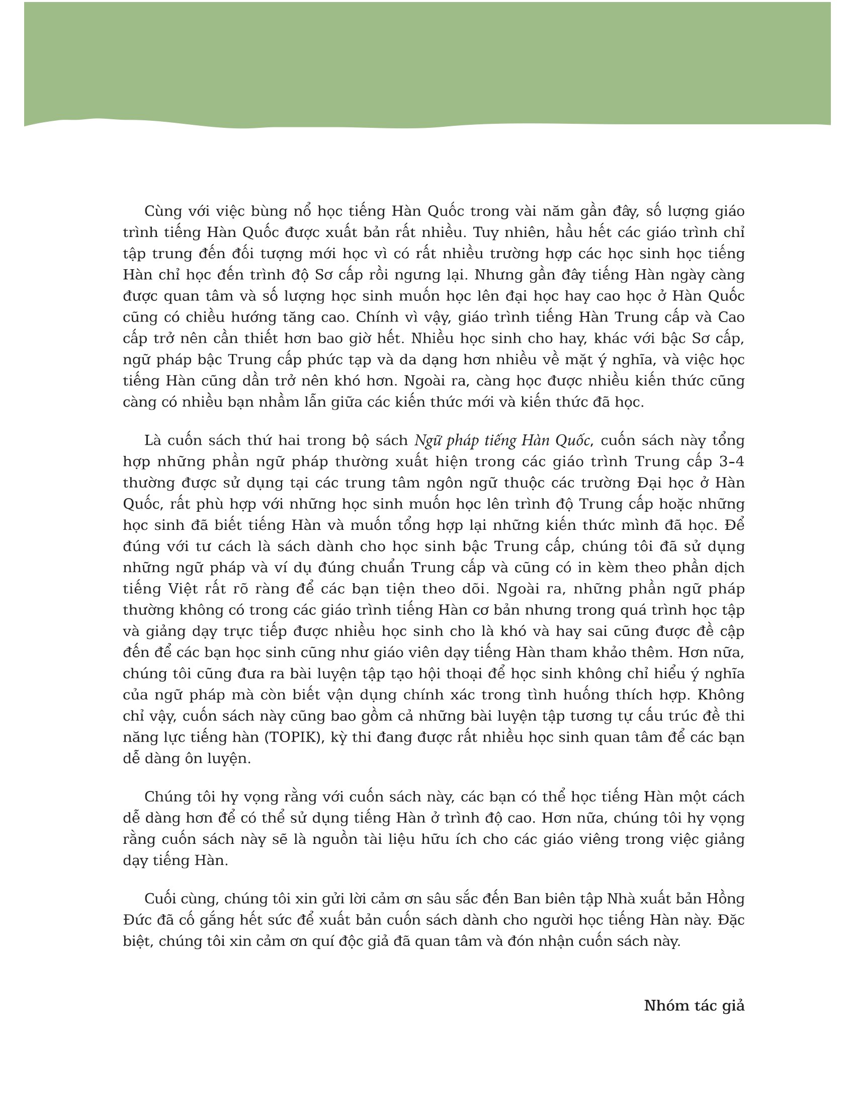 ngữ pháp tiếng hàn thông dụng - trung cấp (tái bản) - Ảnh 3
