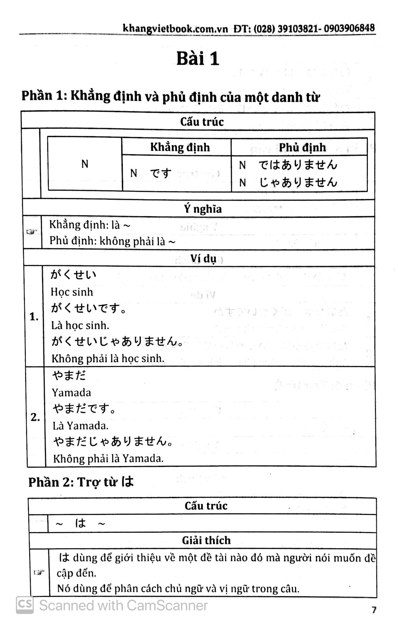 ngữ pháp tiếng nhật hiện đại sơ cấp - Ảnh 7