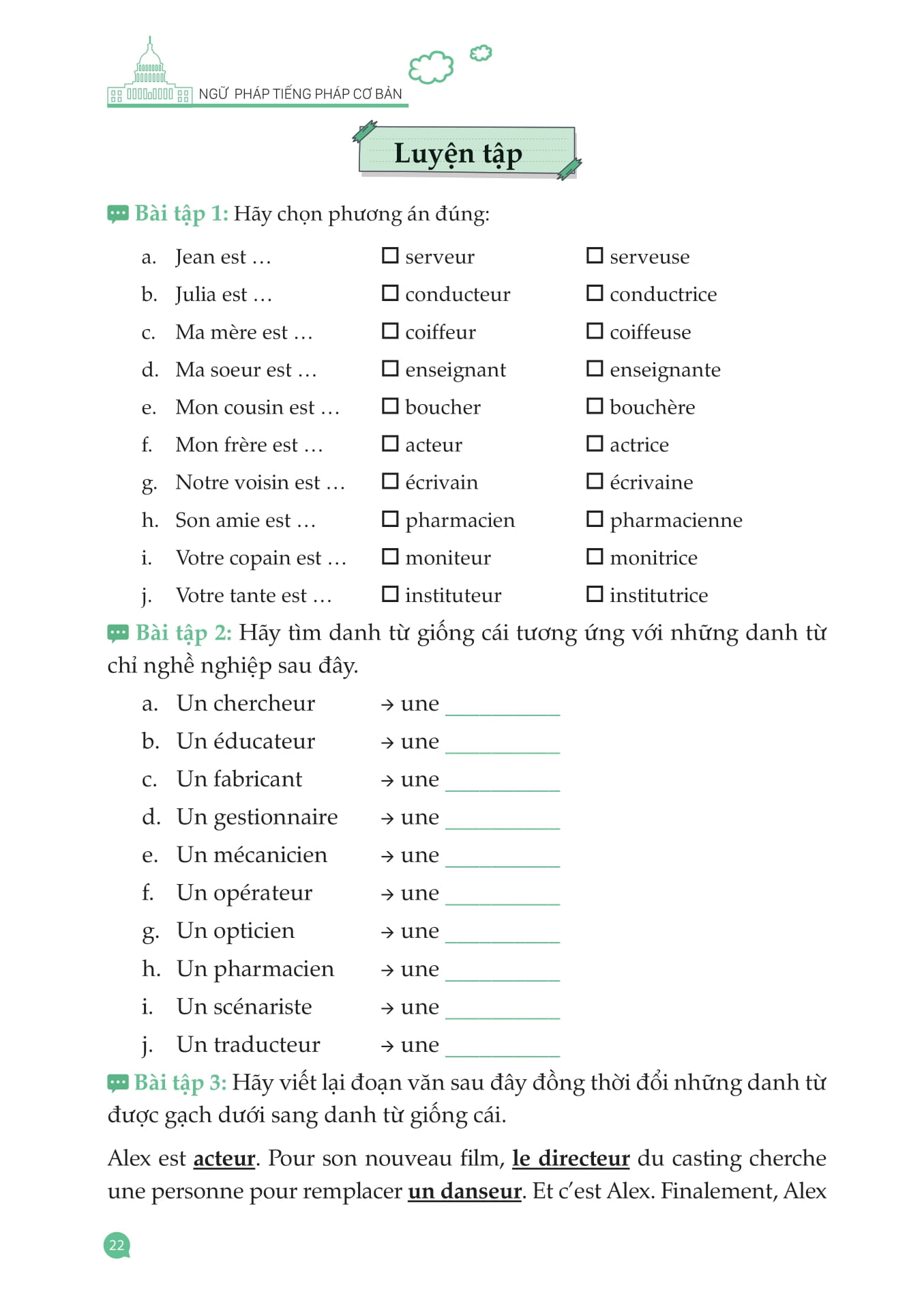 Ngữ Pháp Tiếng Pháp Cơ Bản - Ảnh 7