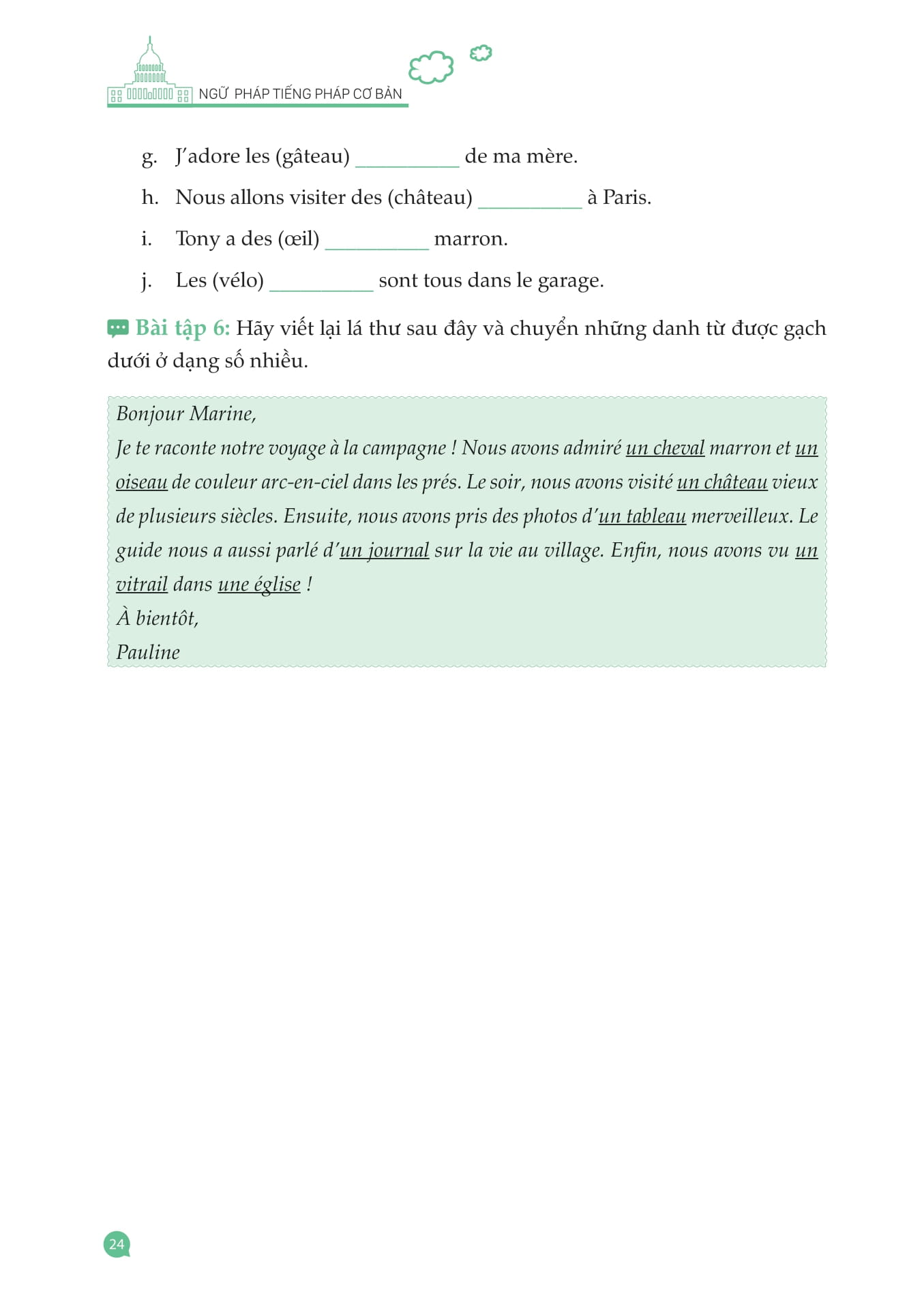 Ngữ Pháp Tiếng Pháp Cơ Bản - Ảnh 9
