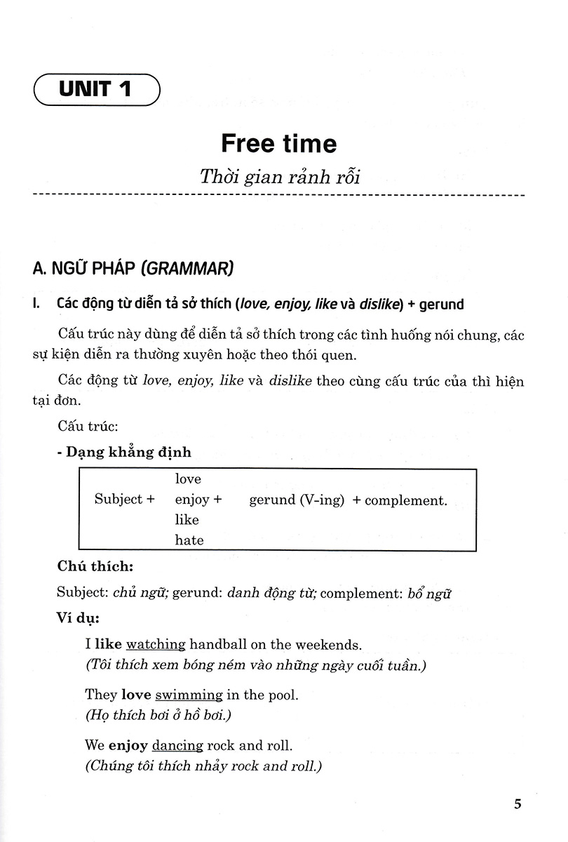 ngữ pháp và bài tập thực hành tiếng anh 8 (bám sát sgk i-learn smart world) - Ảnh 5