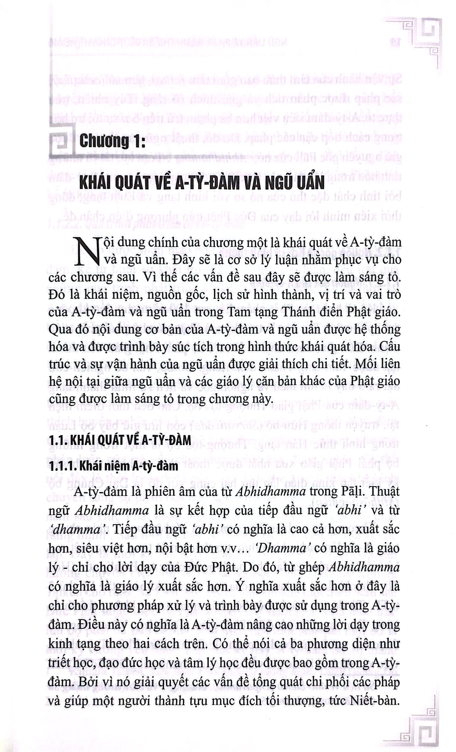 ngũ uẩn và pháp hành thiền tuệ trong a-tỳ-đàm - Ảnh 7