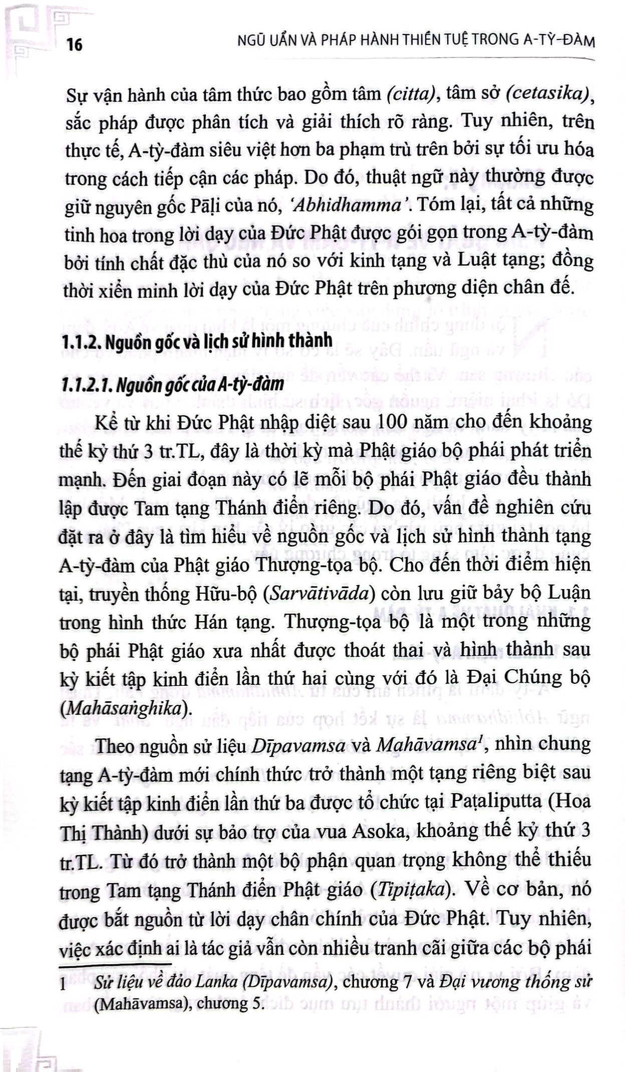 ngũ uẩn và pháp hành thiền tuệ trong a-tỳ-đàm - Ảnh 8
