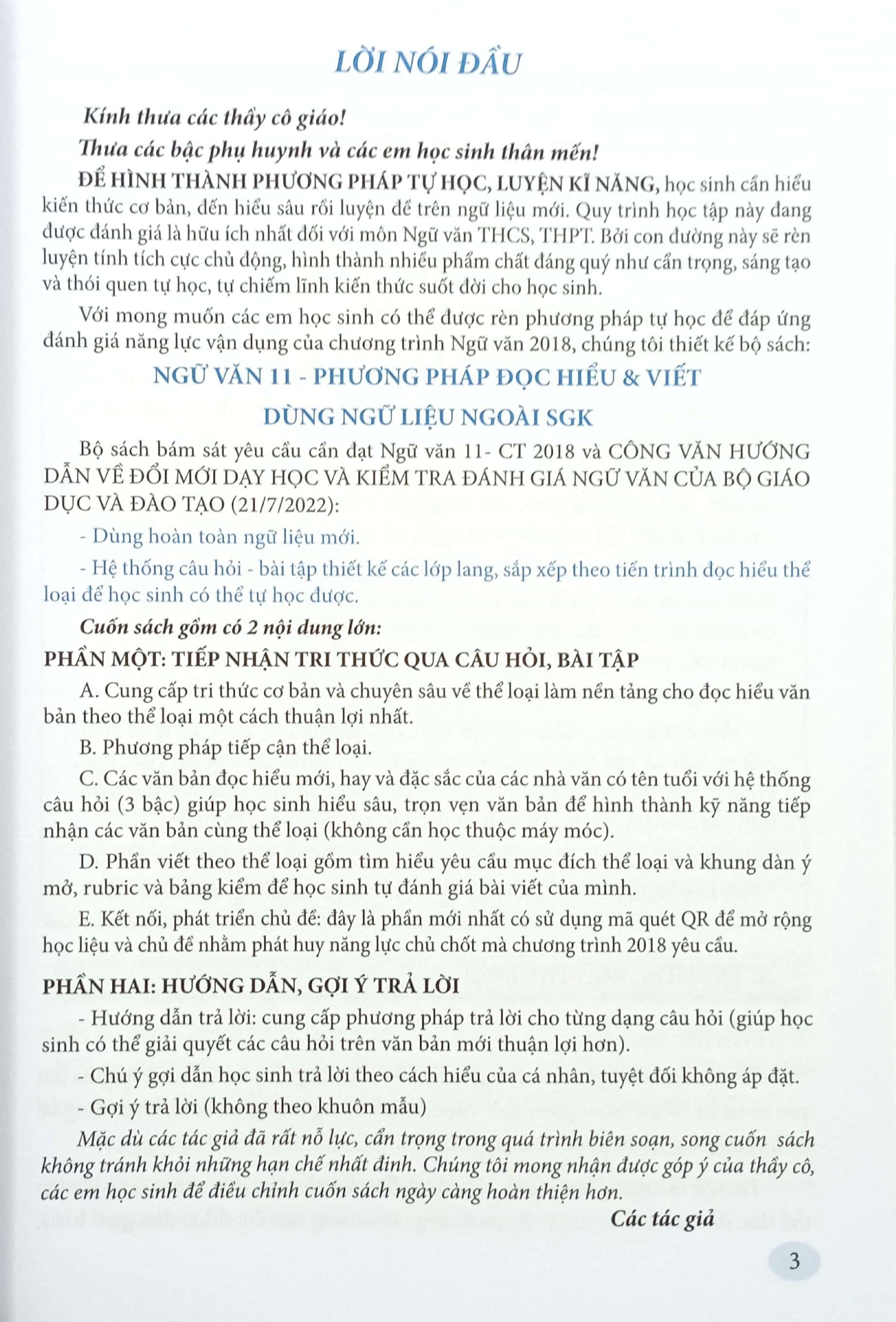 Ngu Van 11 - Phuong Phap Doc Hieu Va Viet Dung Ngu Lieu Ngoai SGK (Theo Chuong Trinh Giao Duc Pho Thong 2018) - Ảnh 4