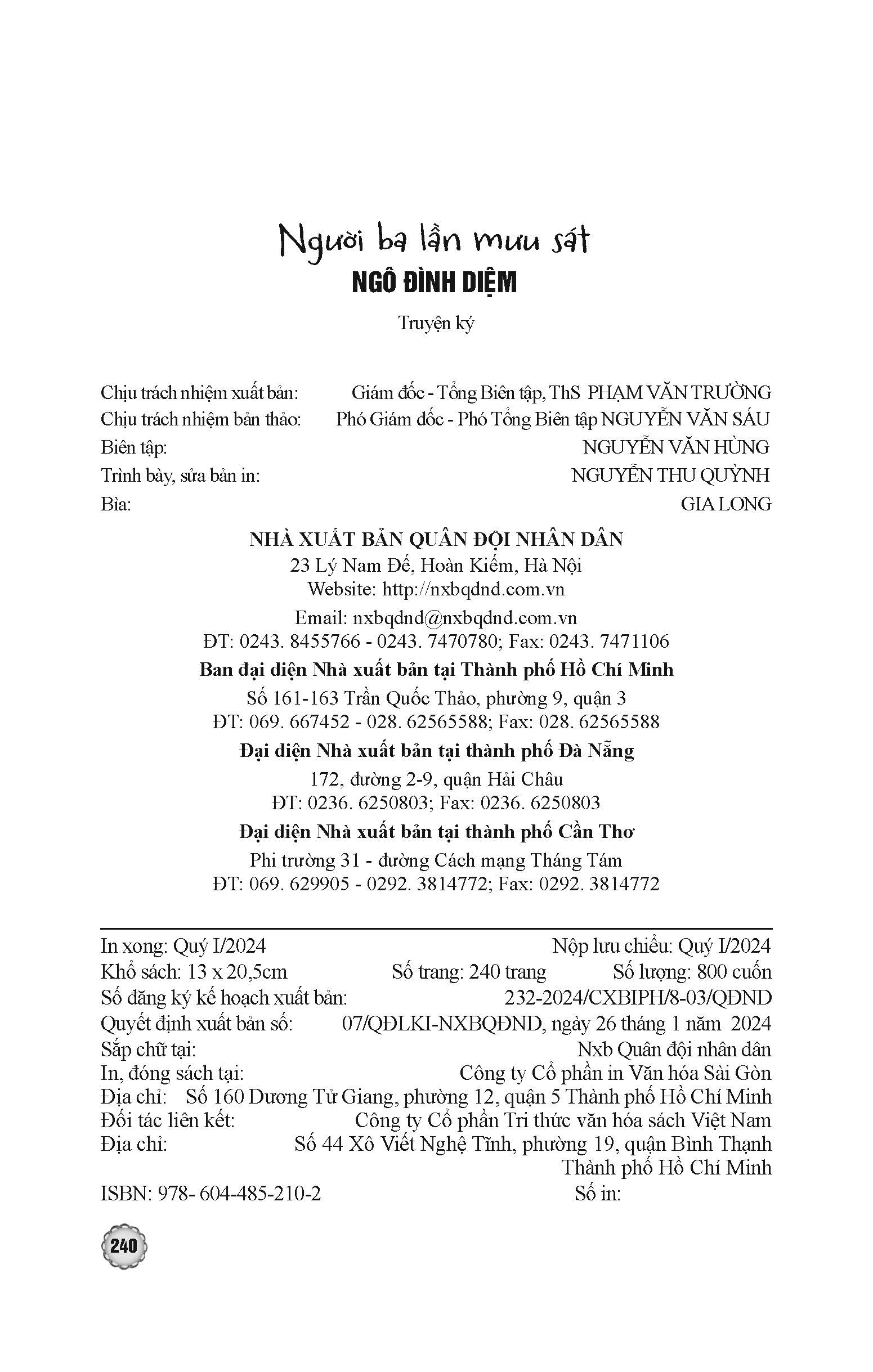 Người Ba Lần Mưu Sát Ngô Đình Diệm - Ảnh 8