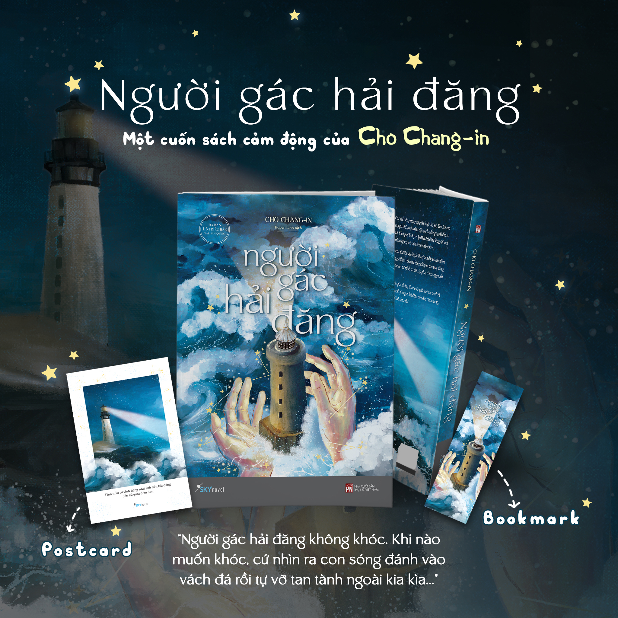 người gác hải đăng - tặng kèm bookmark + postcard - Ảnh 2