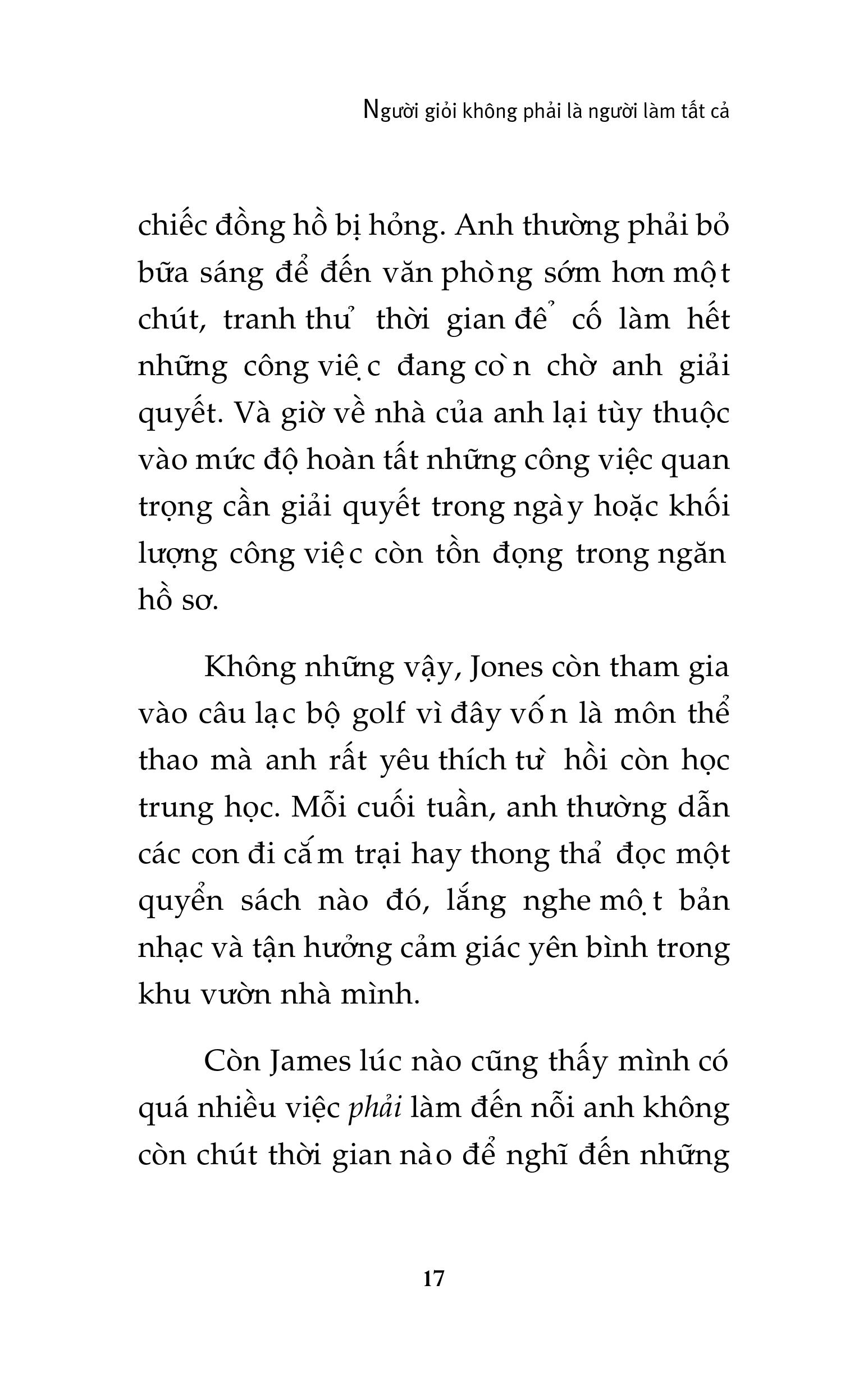 người giỏi không phải là người làm tất cả - Ảnh 11