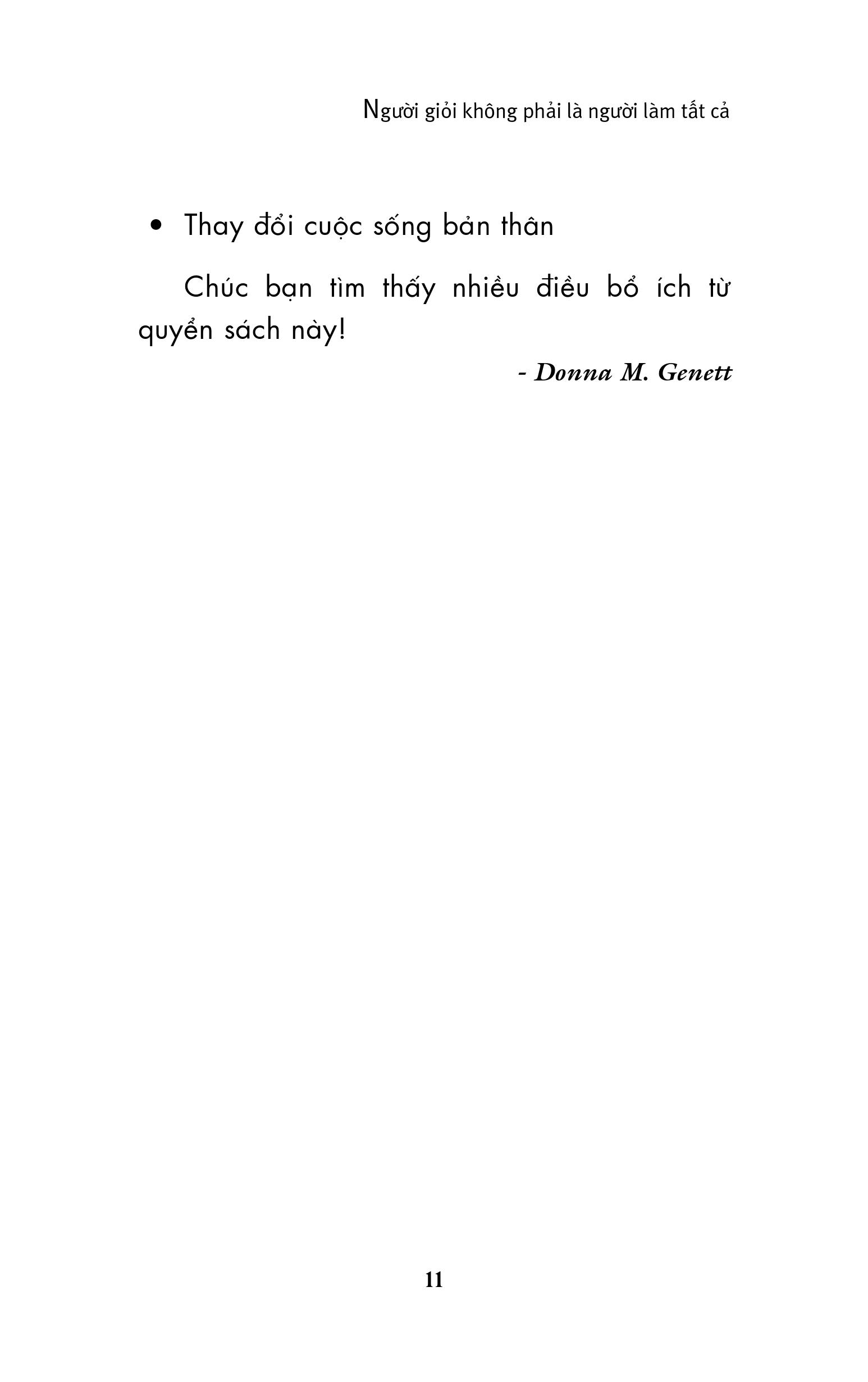 người giỏi không phải là người làm tất cả - Ảnh 6