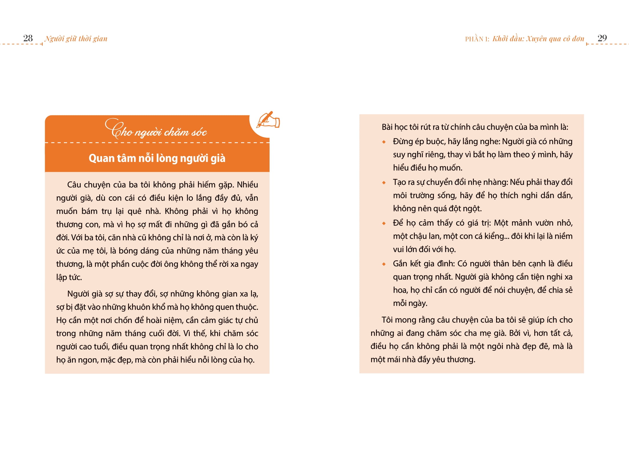 Người Giữ Thời Gian - Bí Quyết Giúp Cha Mẹ An Nhiên Tuổi Vàng - Ảnh 19